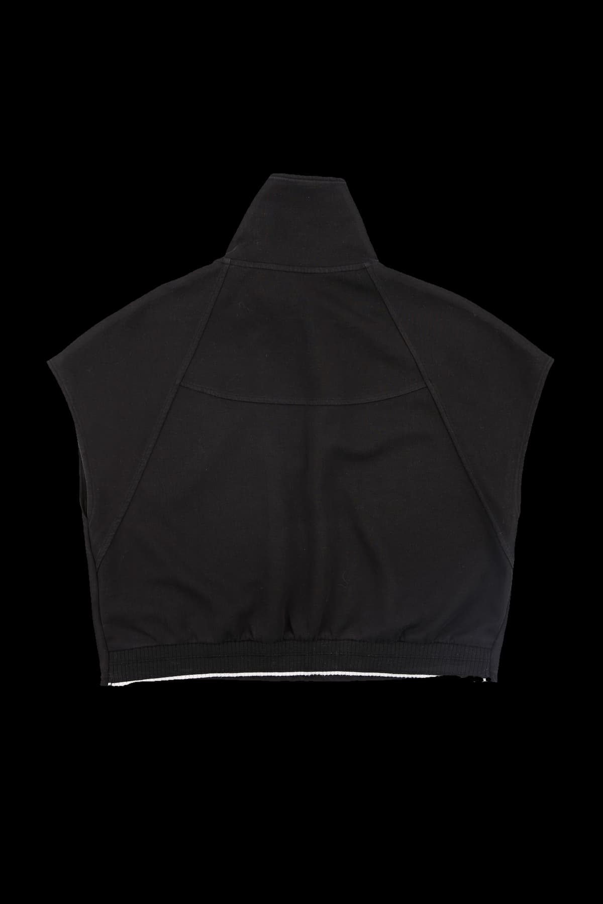 스트링 민소매집업