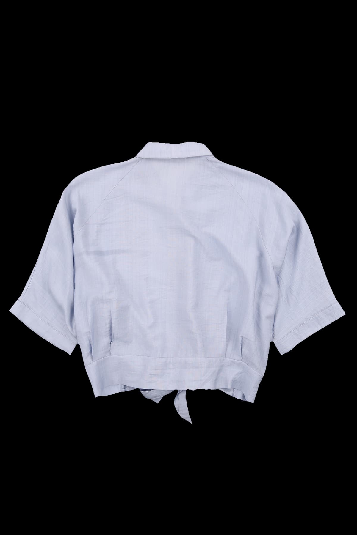 타이 반팔블라우스