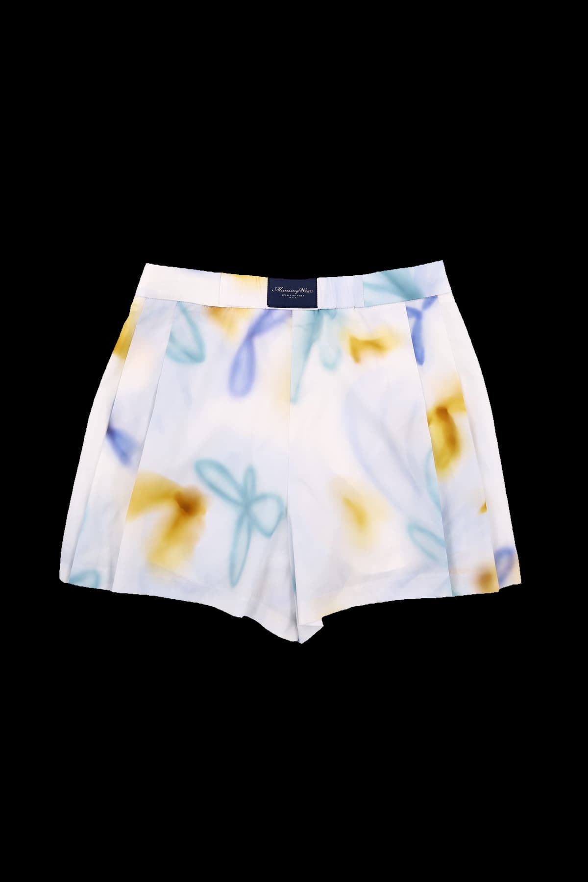 워터릴리 플리츠 숏팬츠