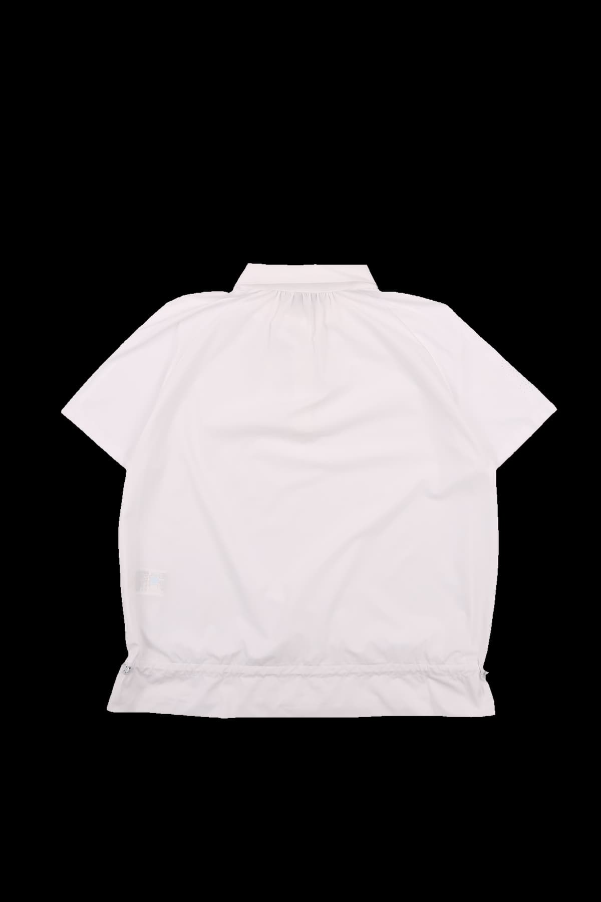 [새상품][2024] 우븐 배색 카라 반팔 티셔츠