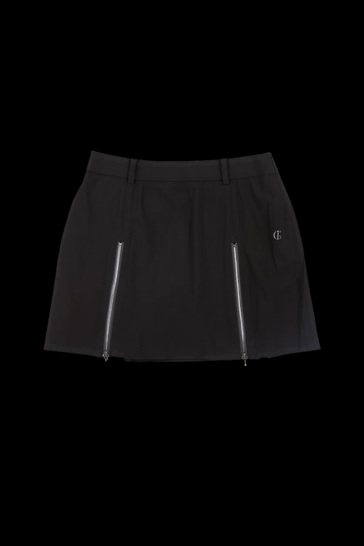 [2024] 지퍼 플랩 플리츠 스커트