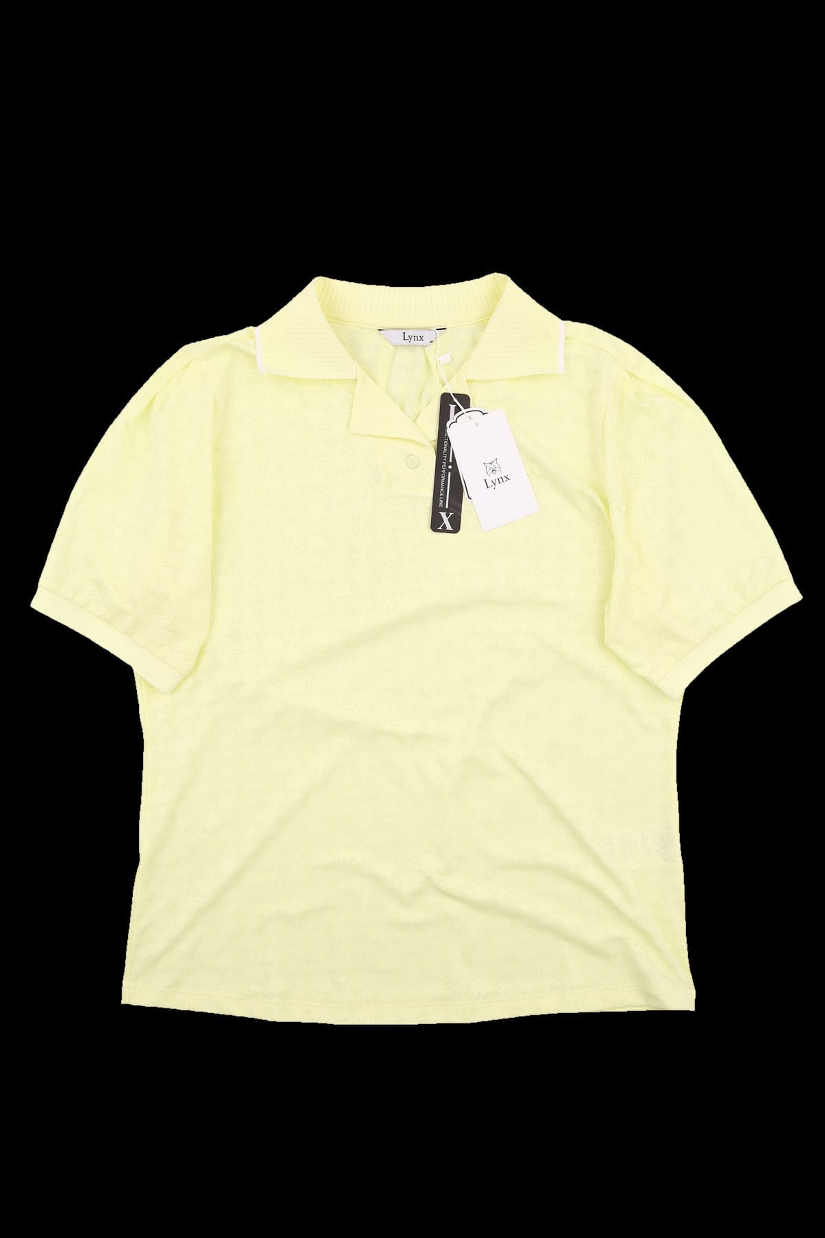 [새상품][2024] 로고 자카드 카라 반팔 티셔츠