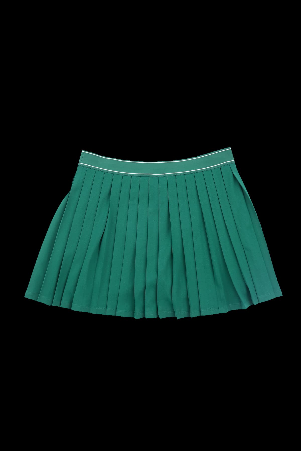 [2024] 로고 밴드 플리츠 스커트