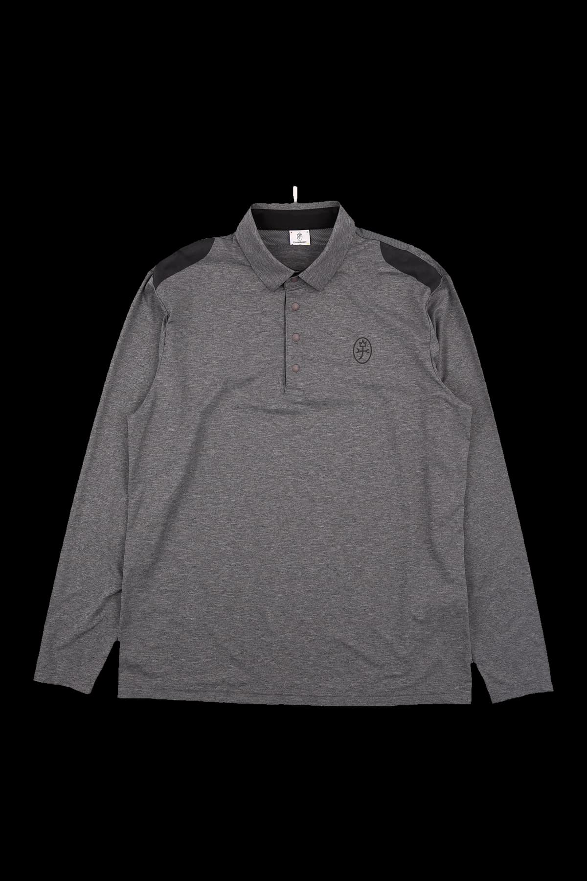 [남성] 로고 카라 긴팔 티셔츠