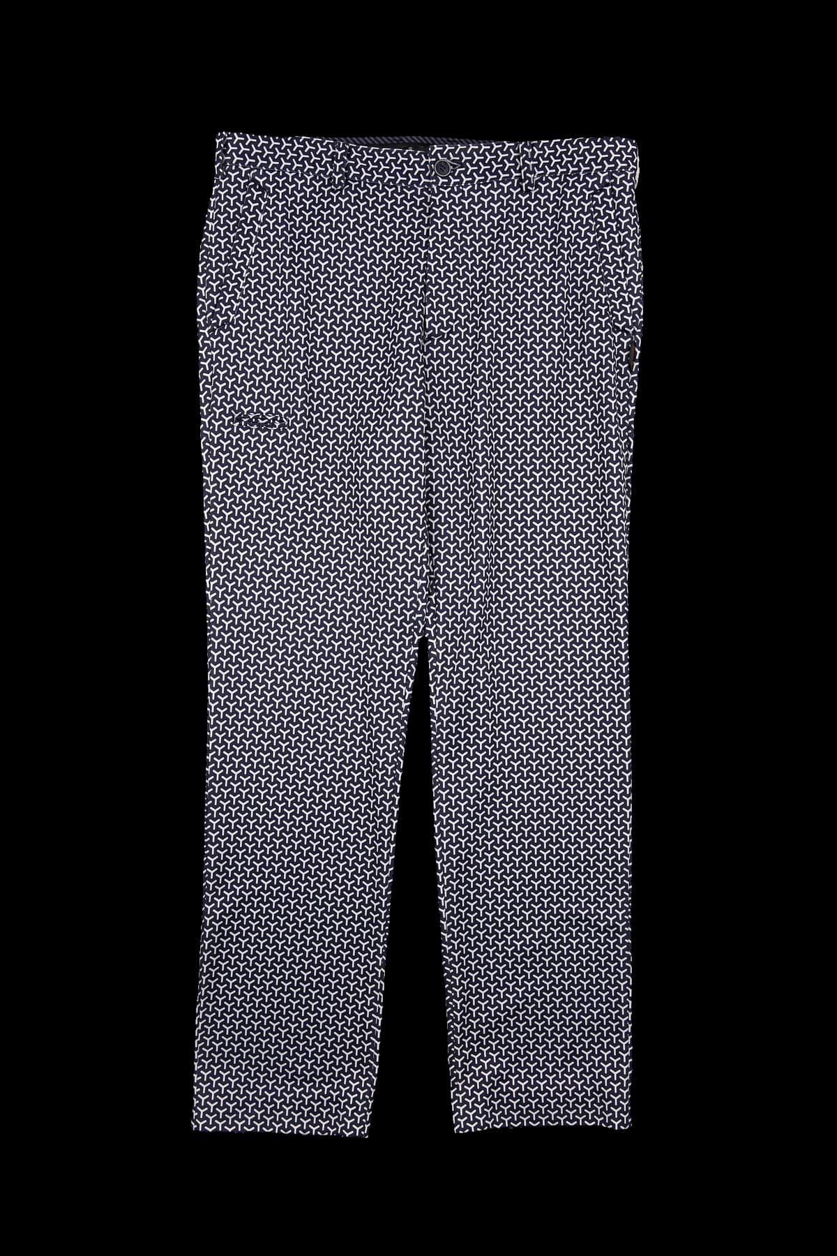 [남성] 패턴 기모 롱팬츠