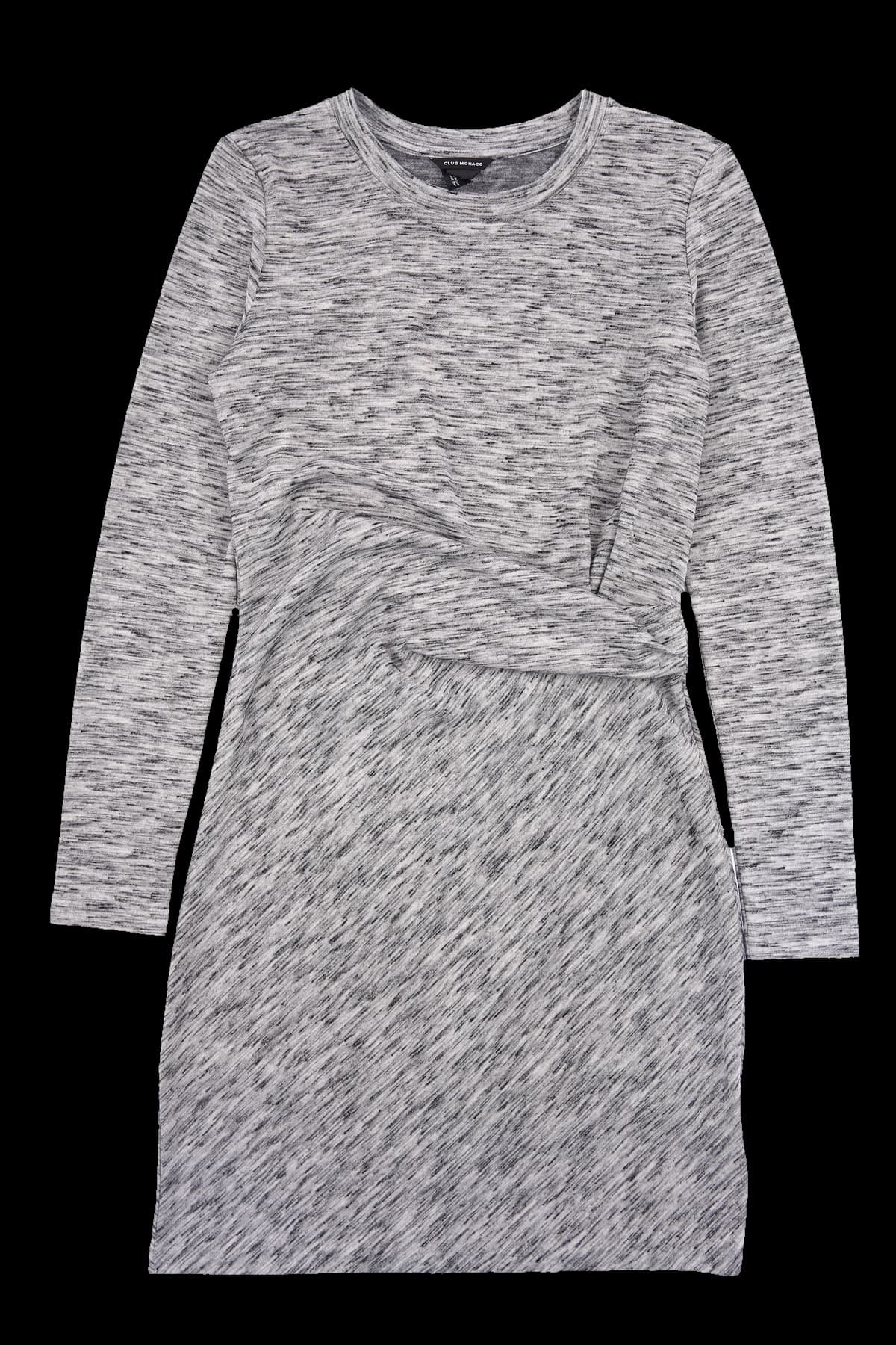 패턴 미디 원피스