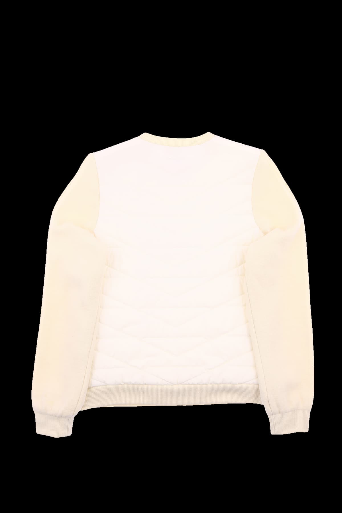 퀼팅 패딩 긴팔 니트