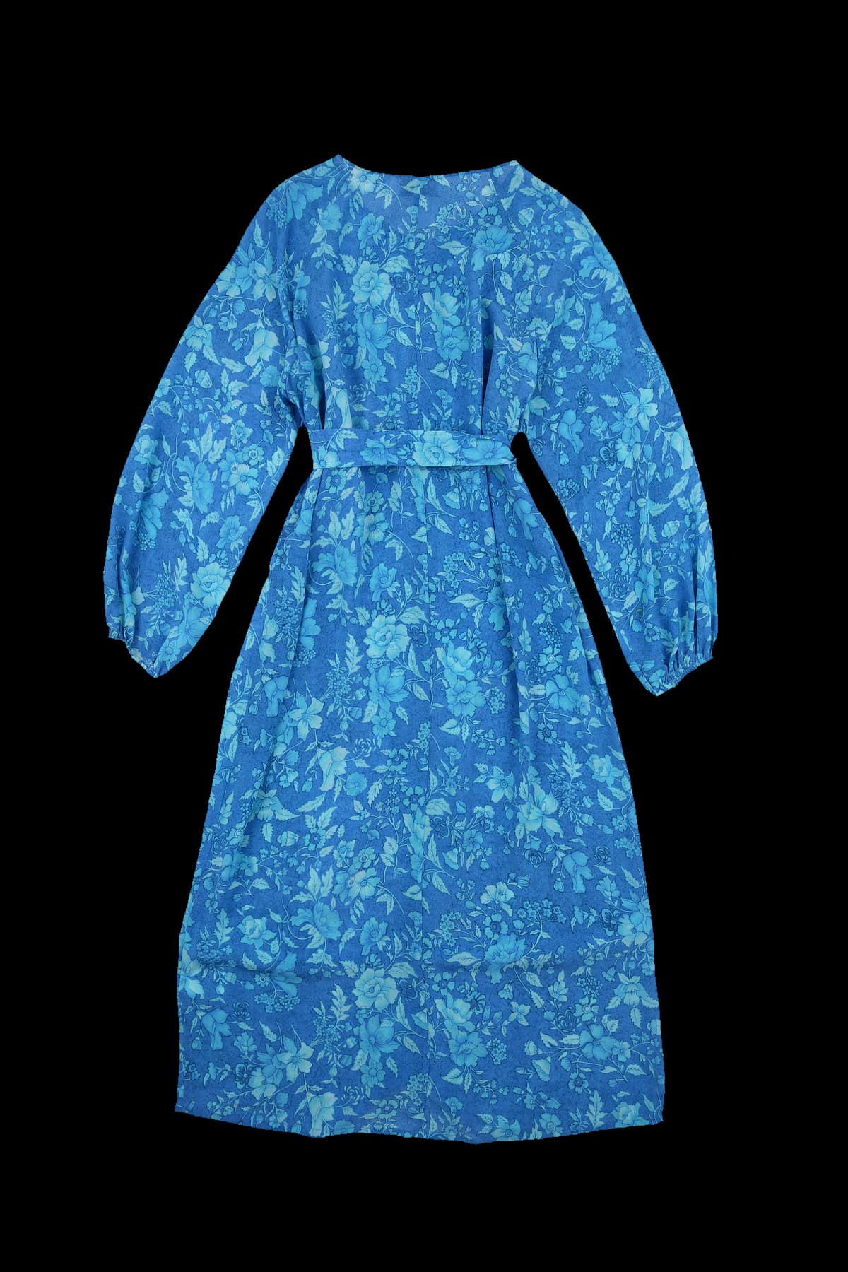 플라워 패턴 롱원피스