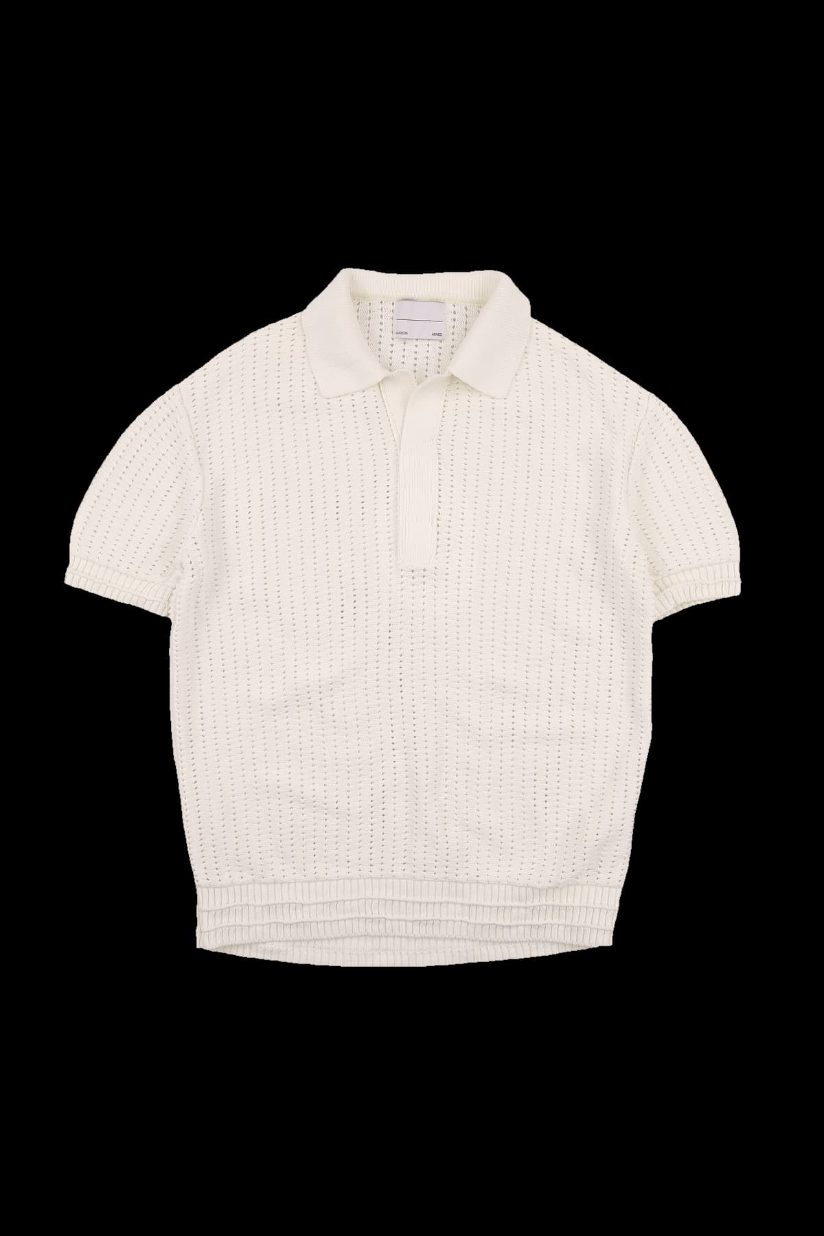 [남성] 펀칭 반팔 카라티