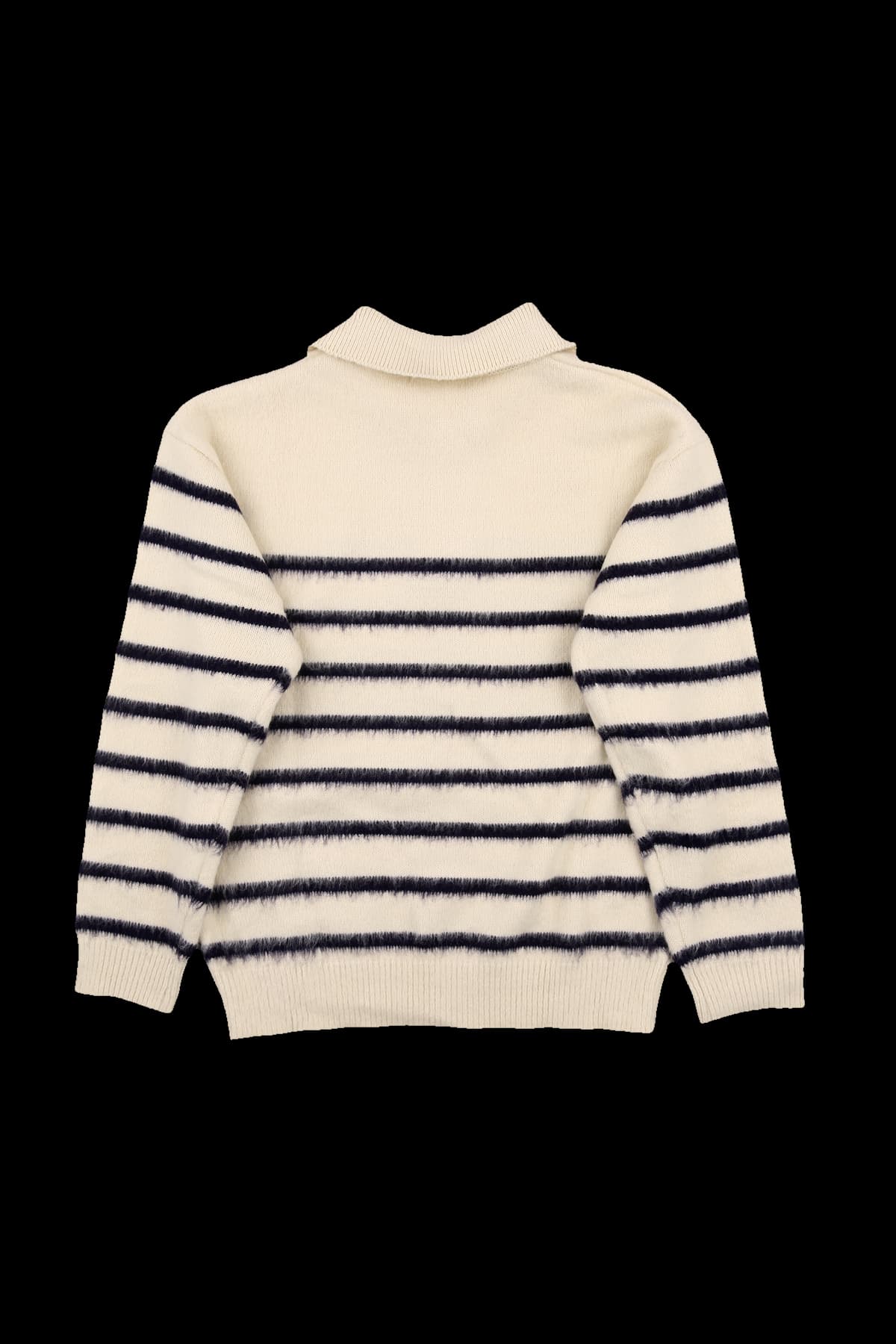 [남성] 스트라이프 카라니트