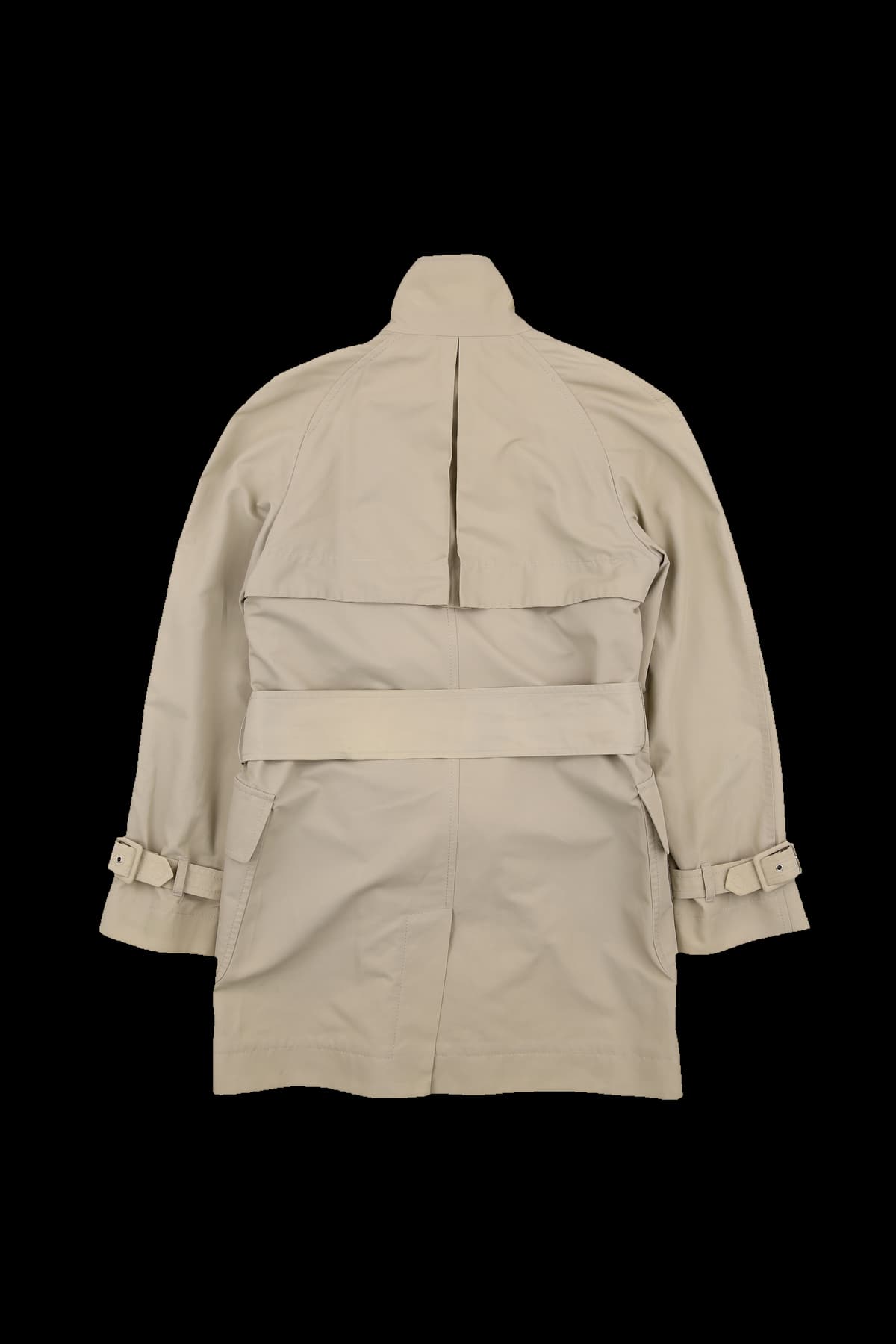 더블 버튼 트렌치코트