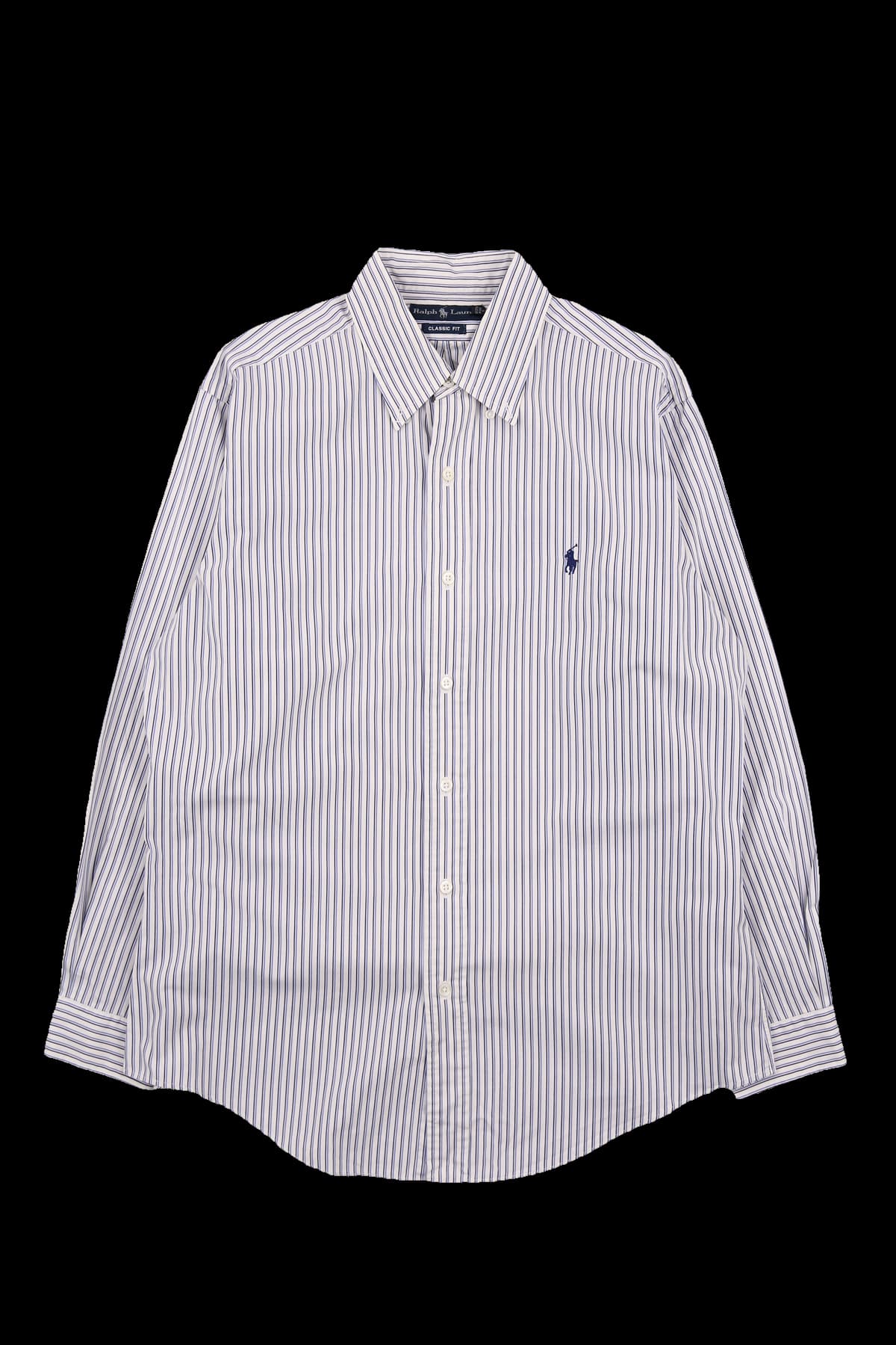 [남성] 스트라이프 긴팔셔츠