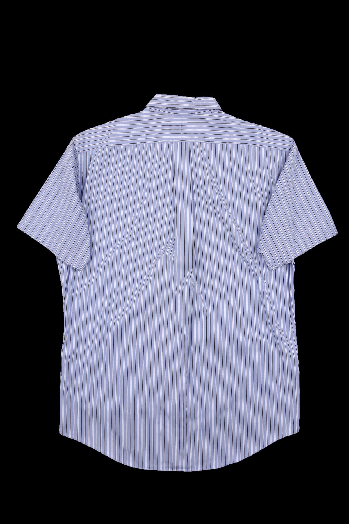 [남성] 스트라이프 반팔셔츠