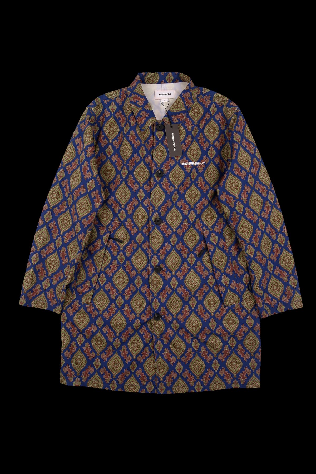 [남성][새상품] 패턴 롱자켓