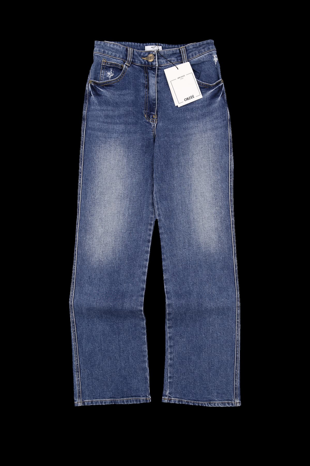 [새상품] 브러쉬 데님 팬츠