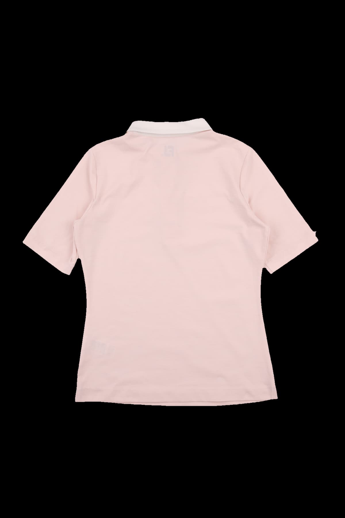 카라 배색 반팔 티셔츠