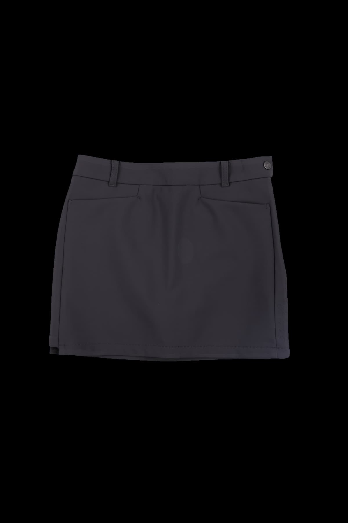 패치로고 기모 스커트