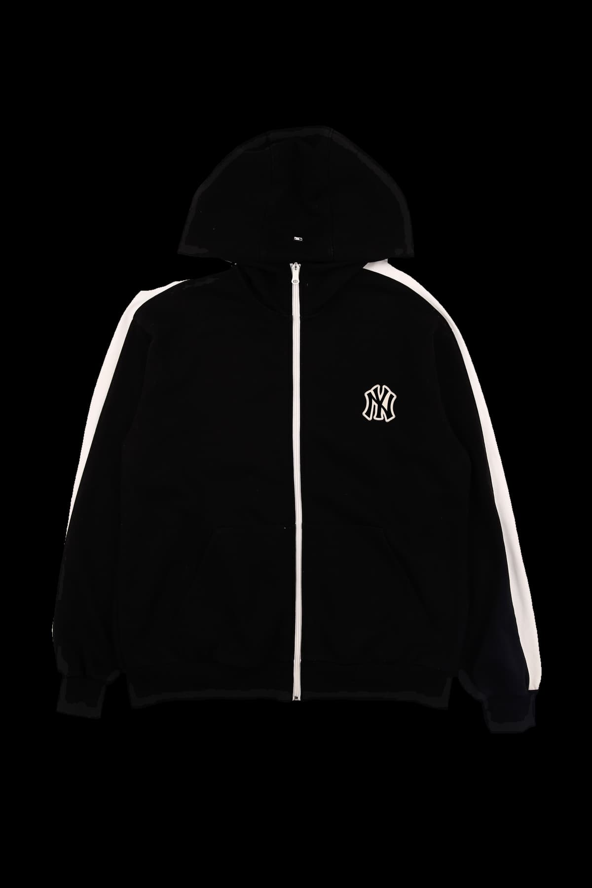 [남성] 로고 기모 후드 트레이닝 집업 