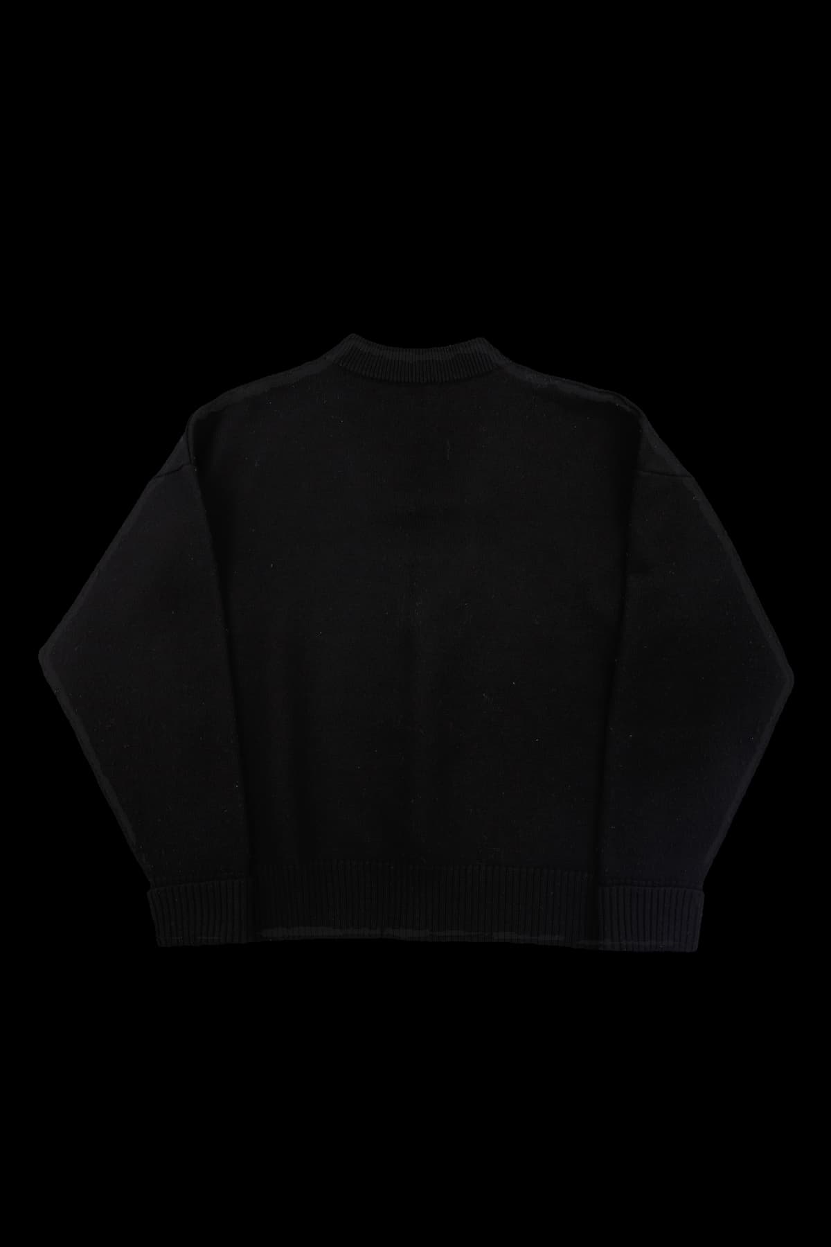 [남성] 로고 울 니트 가디건