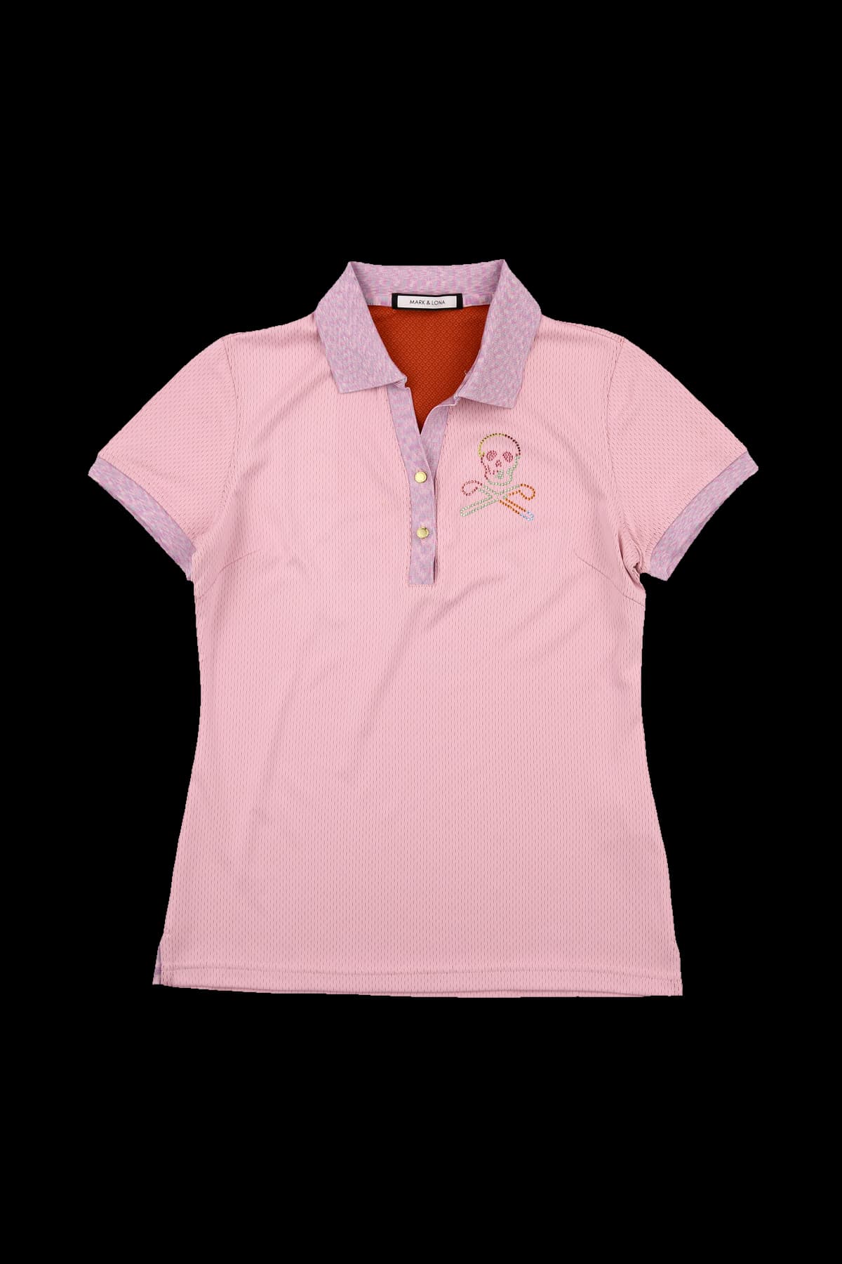 로고 반팔 카라티