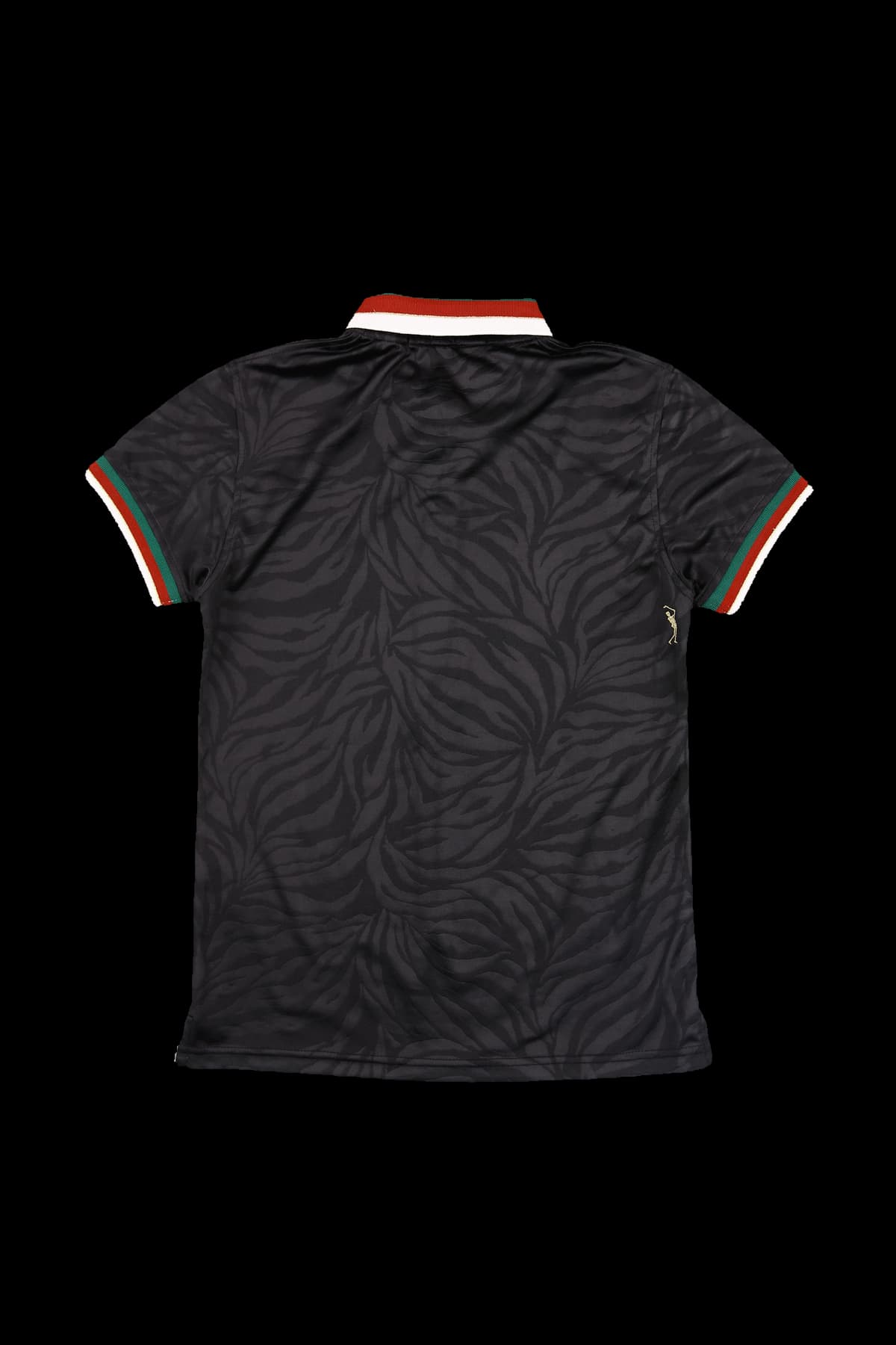 배색 반팔카라티