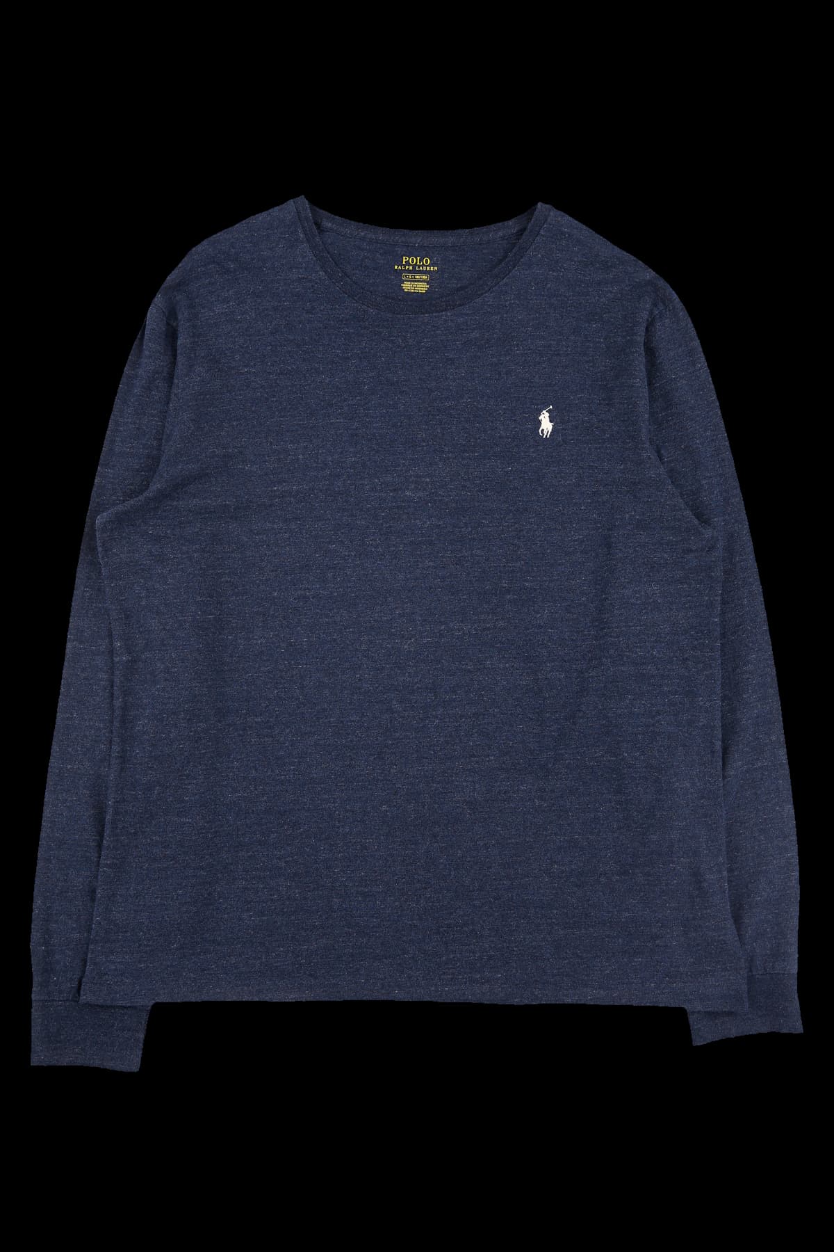 [남성] 로고 라운드 긴팔 티셔츠