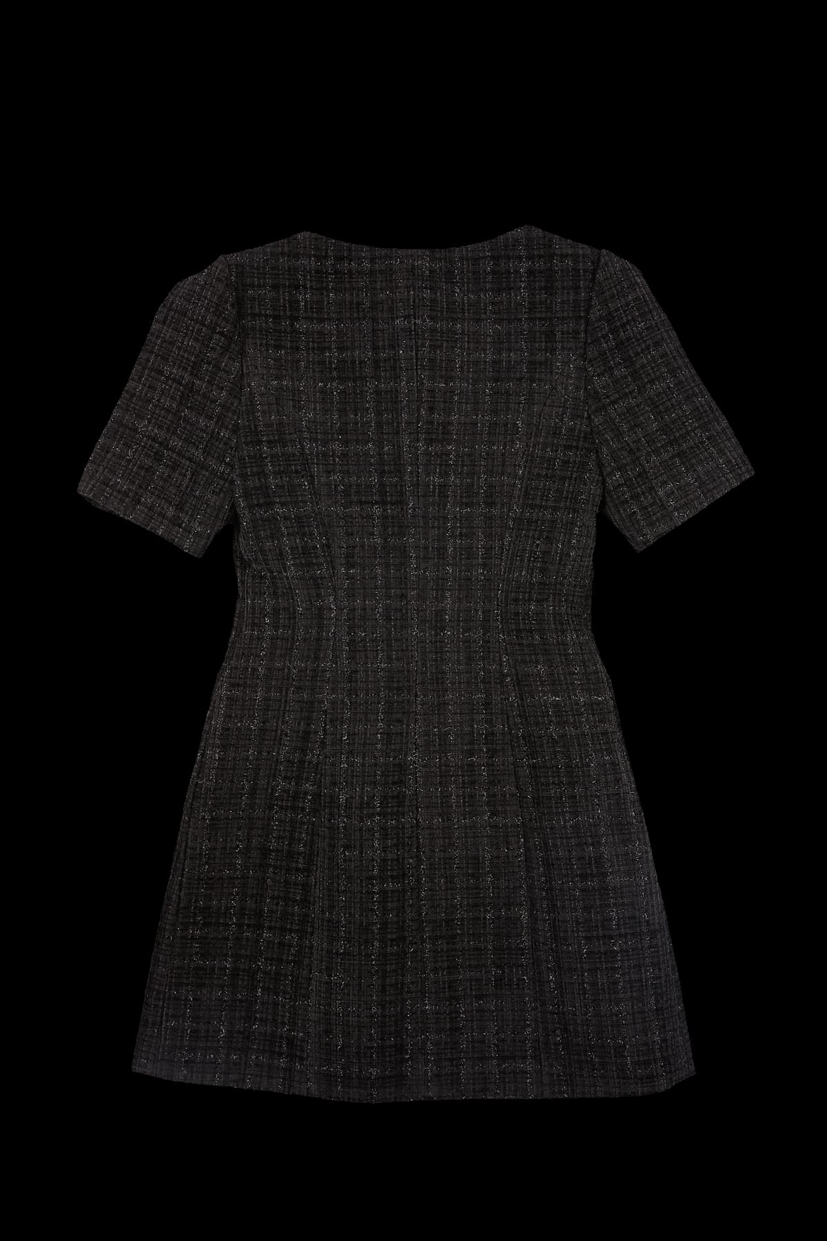 [새상품] 트위드 버튼 원피스