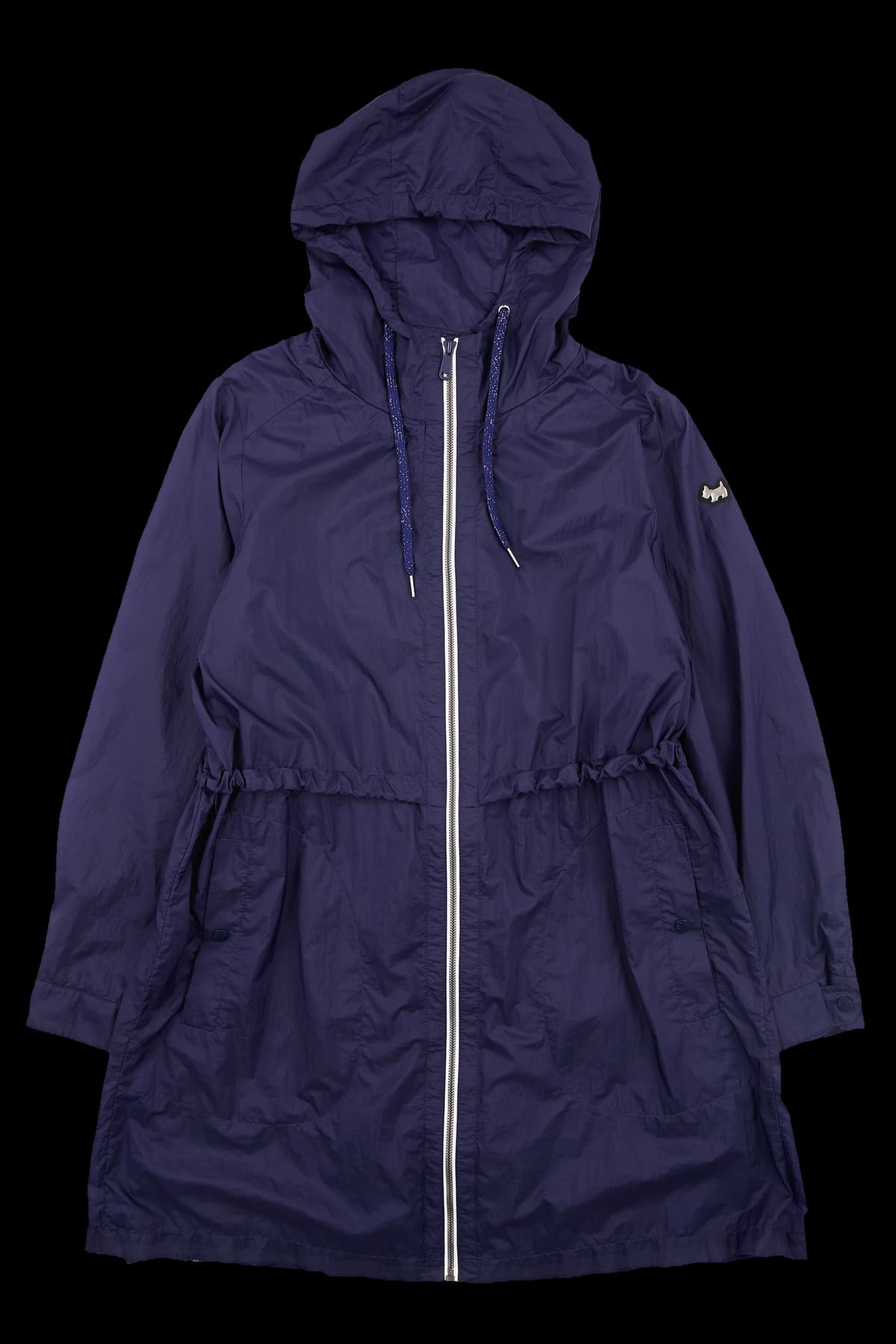 스트링 바람막이 후드 점퍼