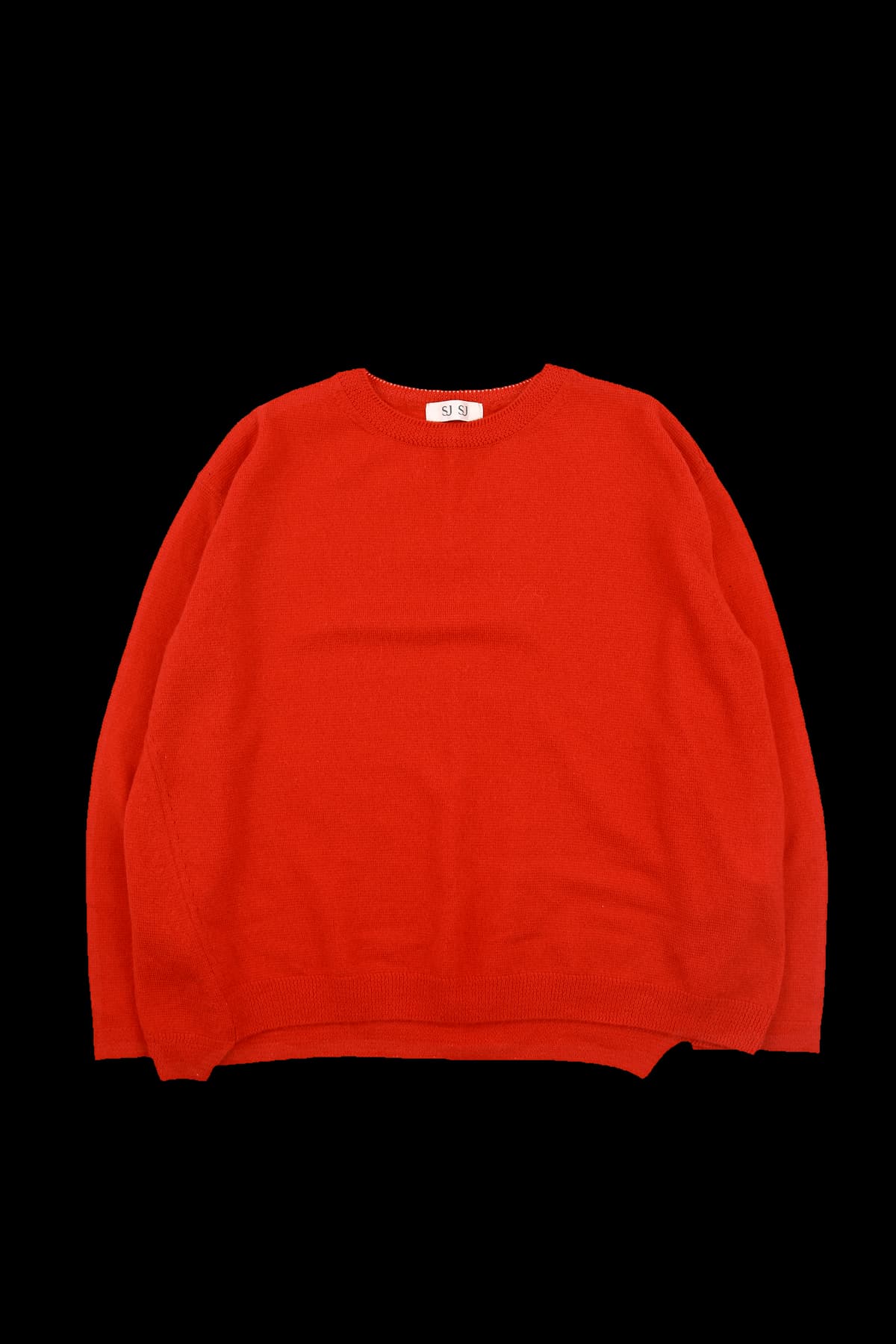 라운드 긴팔 니트 