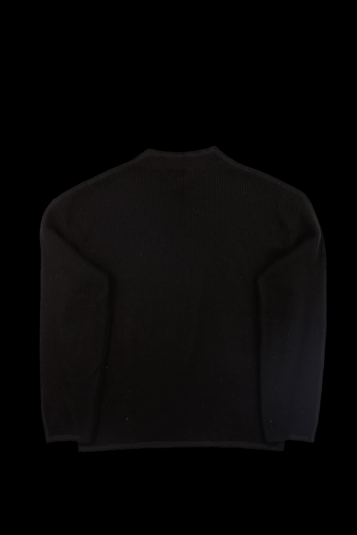 하프넥 골지 베이직 니트