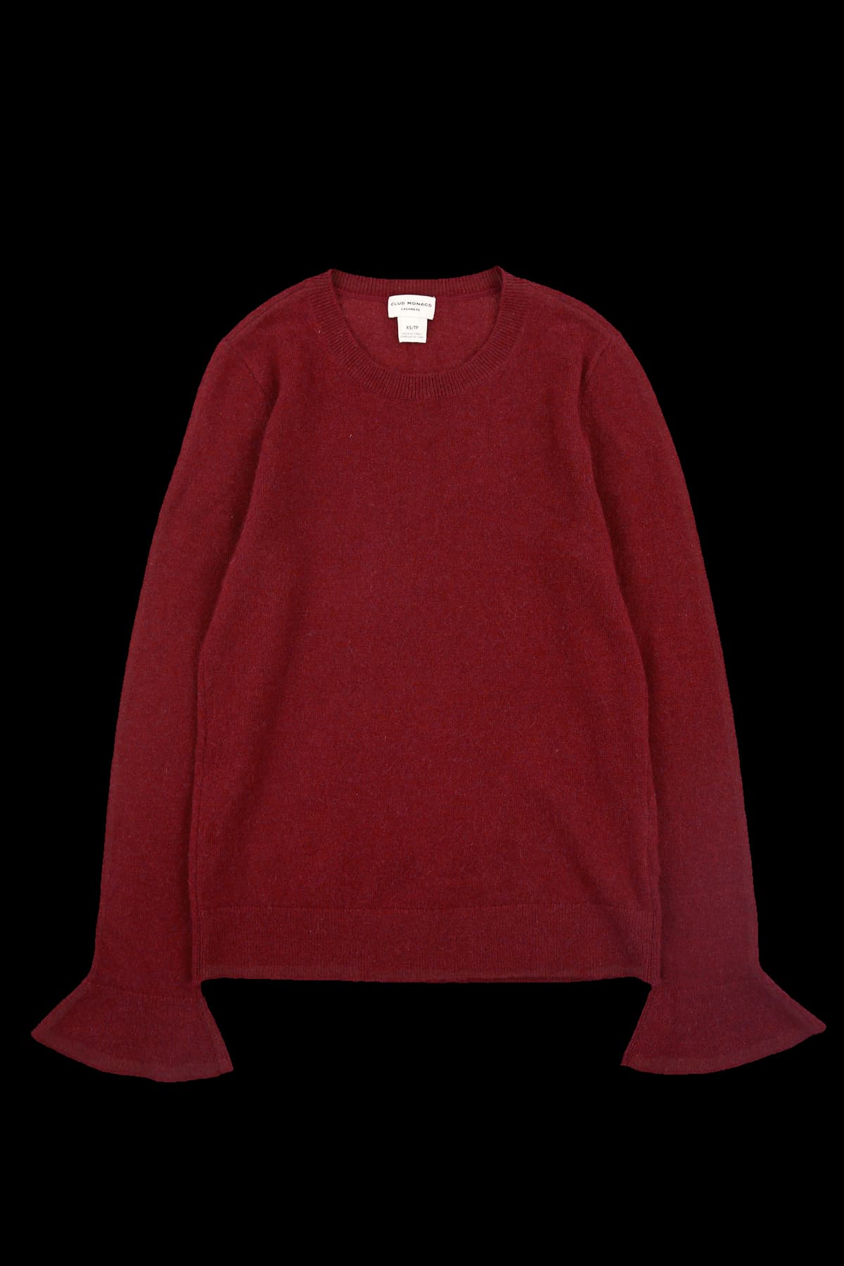 캐시미어 라운드 니트