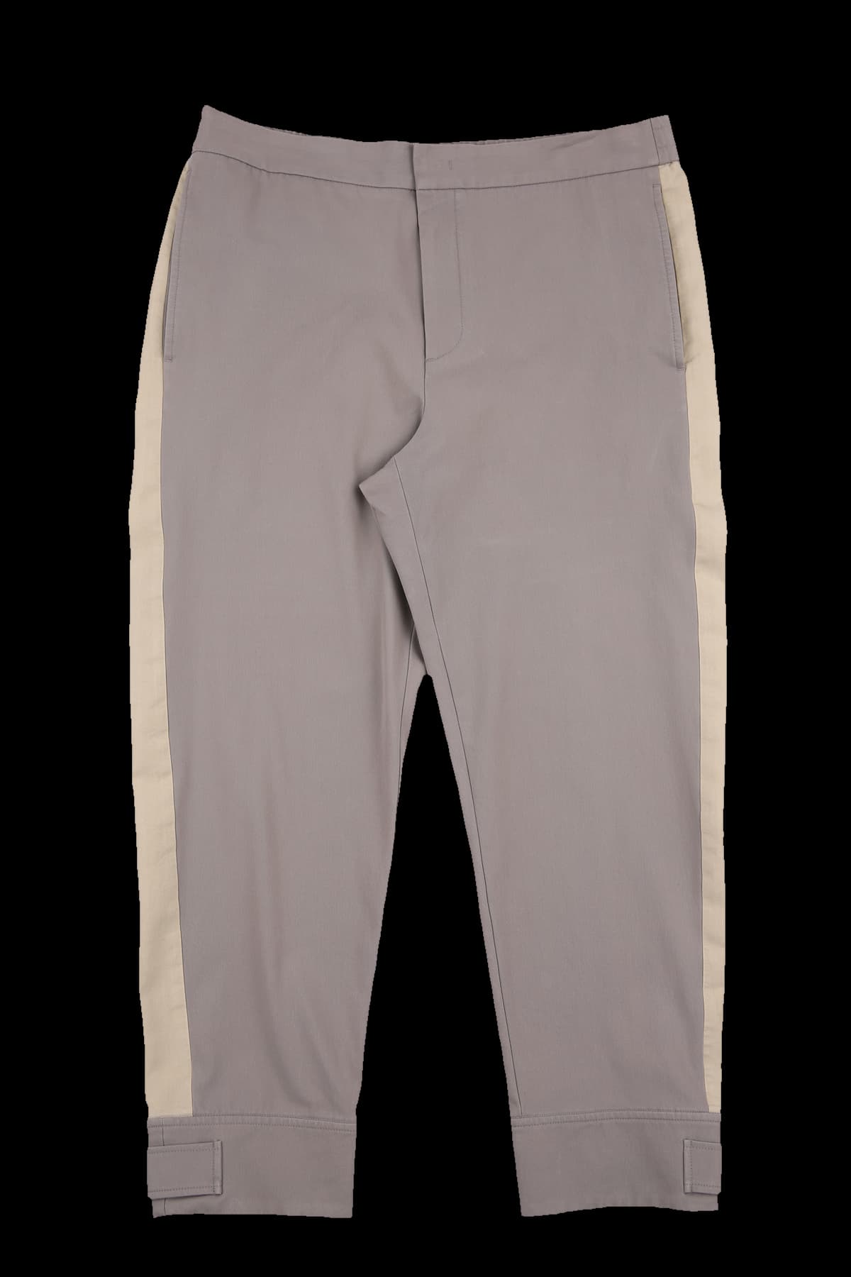 [남성] 배색 라인 테이퍼드 팬츠