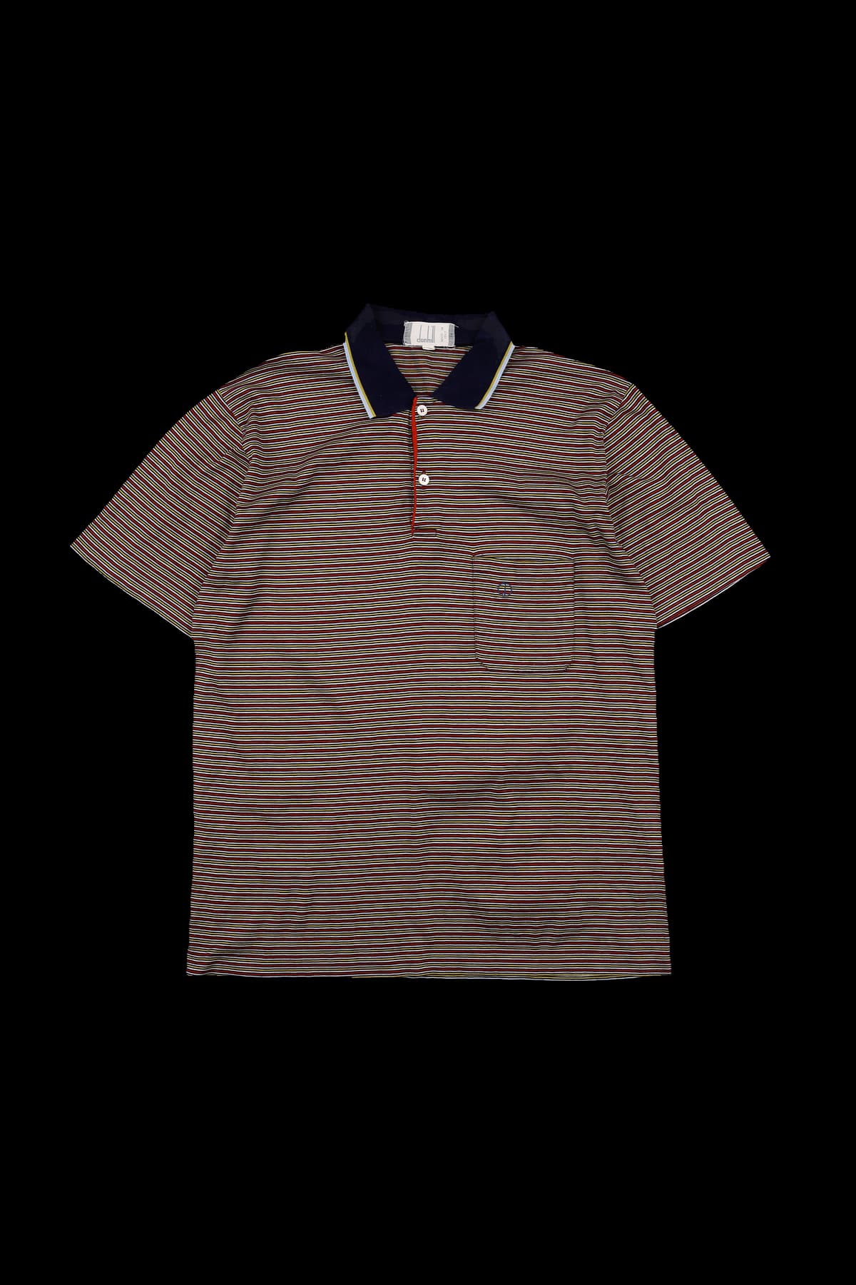 [남성] 스트라이프 카라 반팔 티셔츠