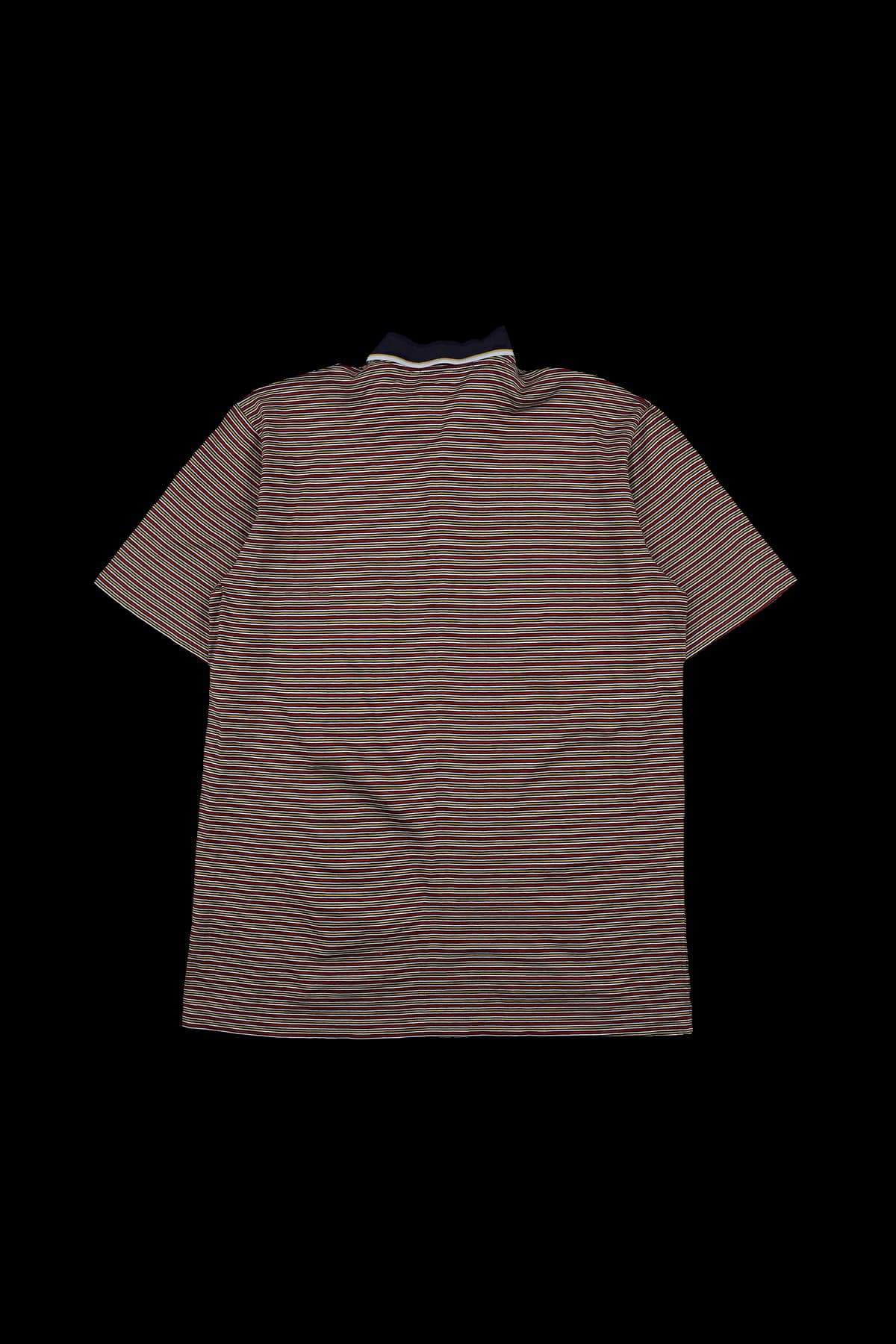 [남성] 스트라이프 카라 반팔 티셔츠