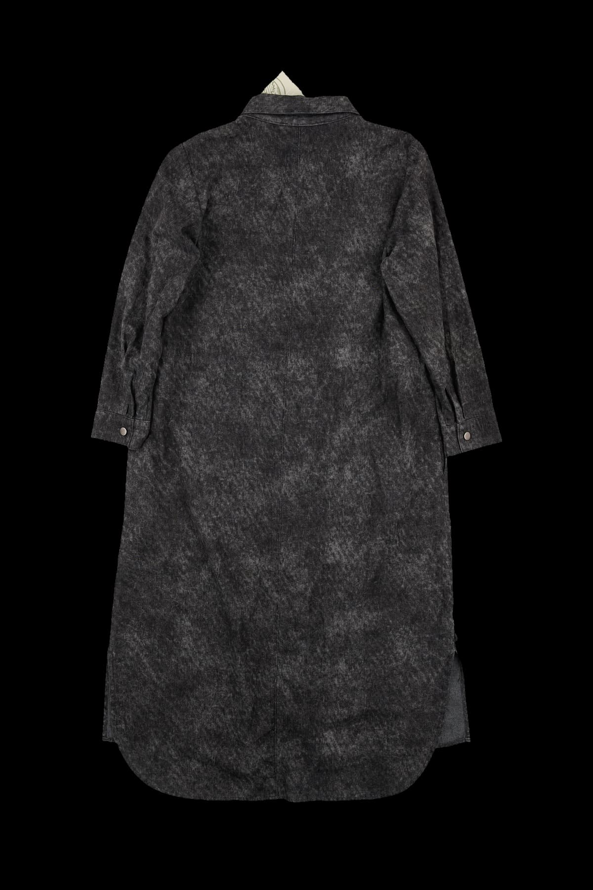 [새상품] 워싱 카라 셔츠 원피스