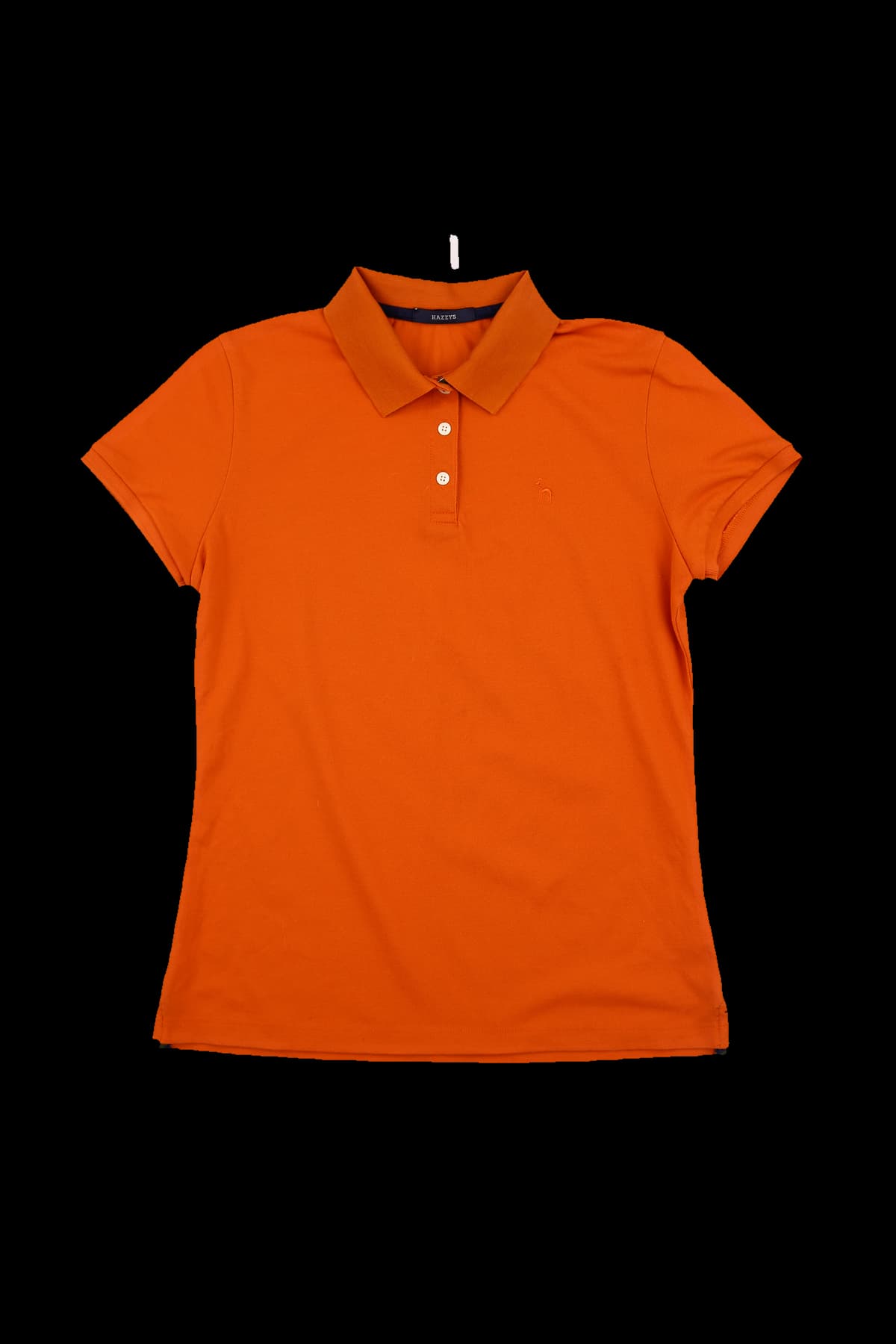 로고 카라 반팔 티셔츠