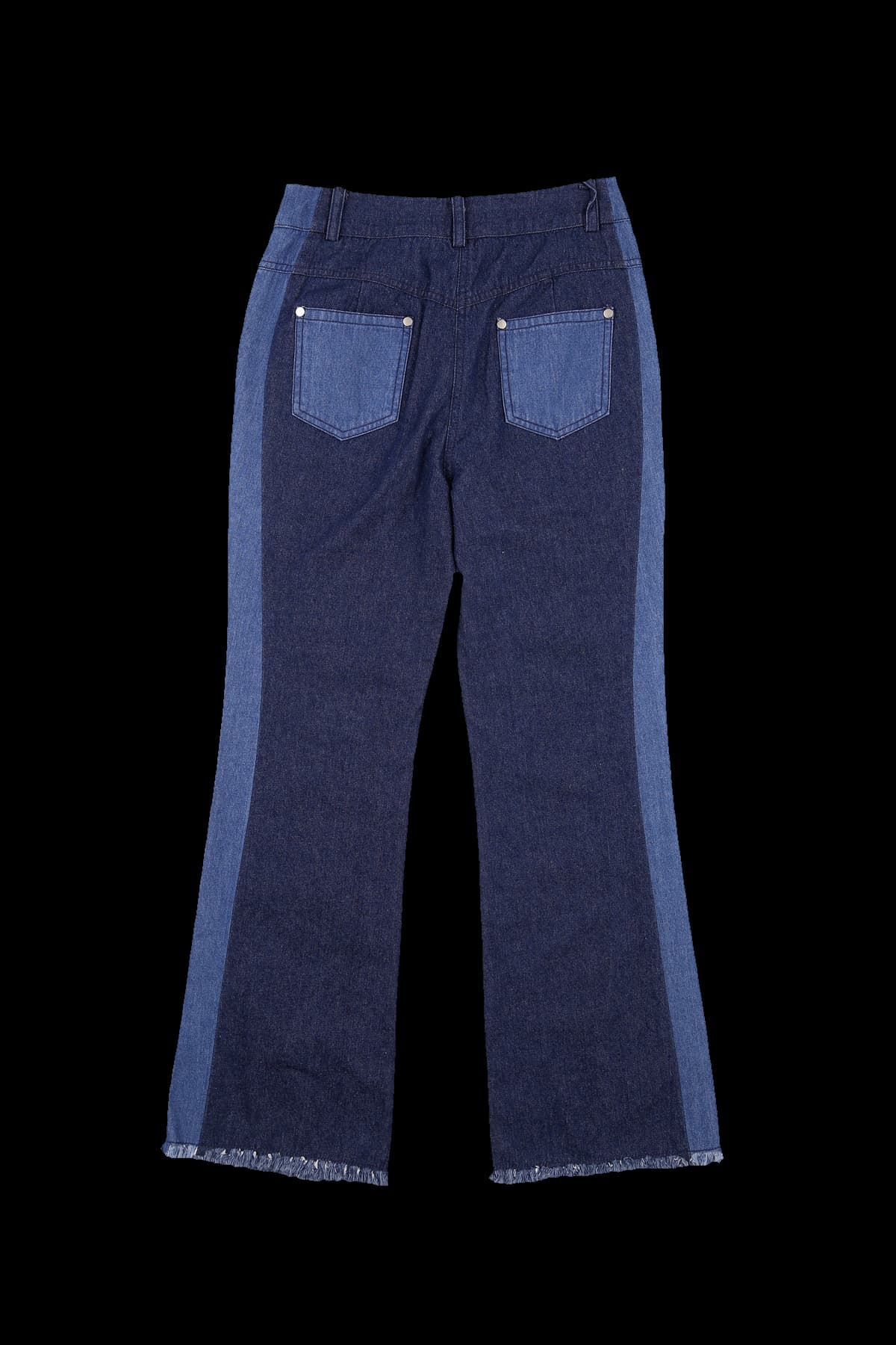 컬러 믹스 데님 팬츠