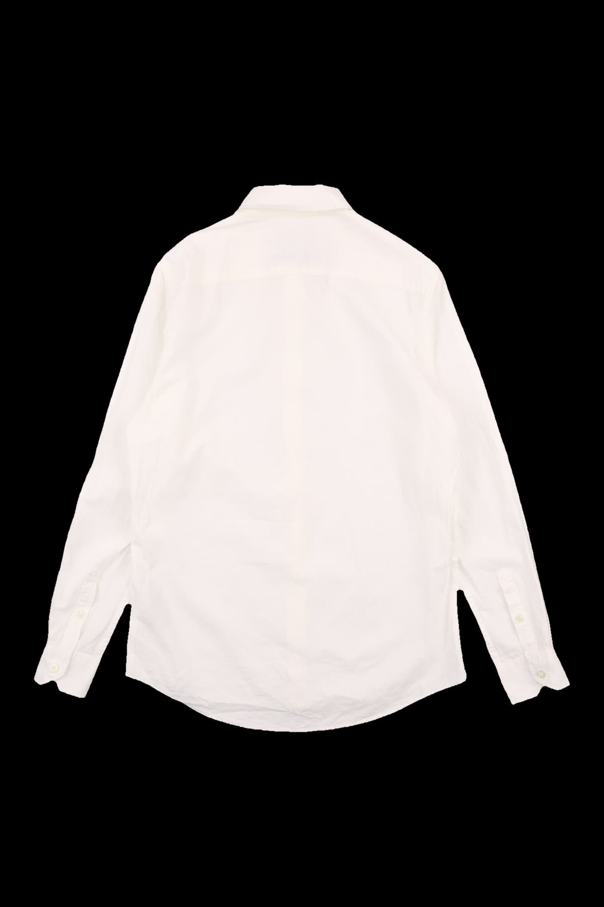 로고 슬림핏 카라 셔츠