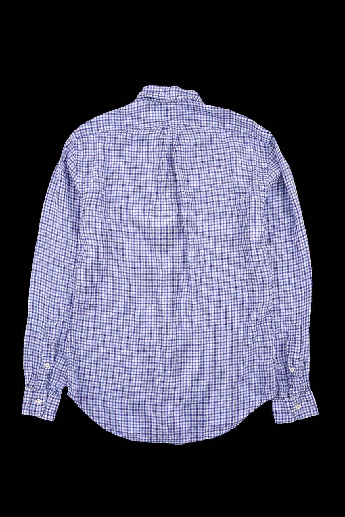 [남성] 슬림핏 체크 긴팔 셔츠