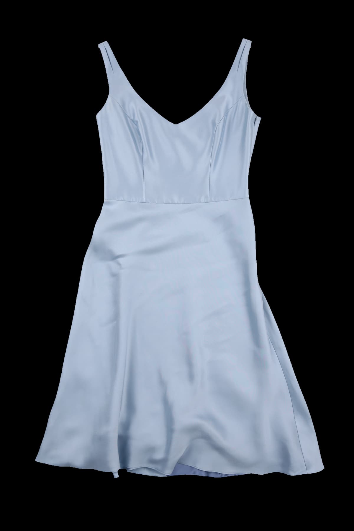 슬리브리스 라인 미디 원피스