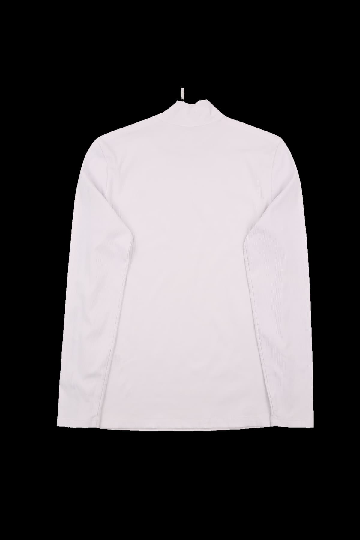 [2024] 골지 배색 하이넥 티셔츠