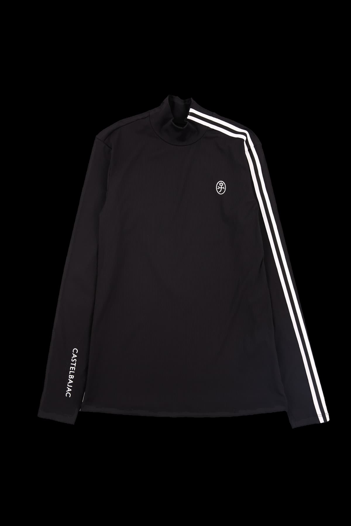 [2024] 골지 배색 하이넥 티셔츠