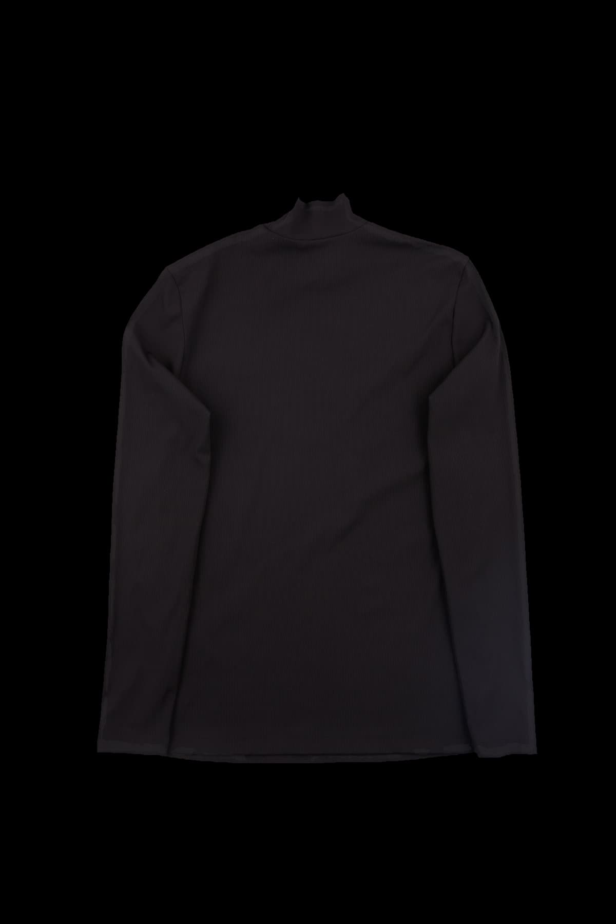 [2024] 골지 배색 하이넥 티셔츠