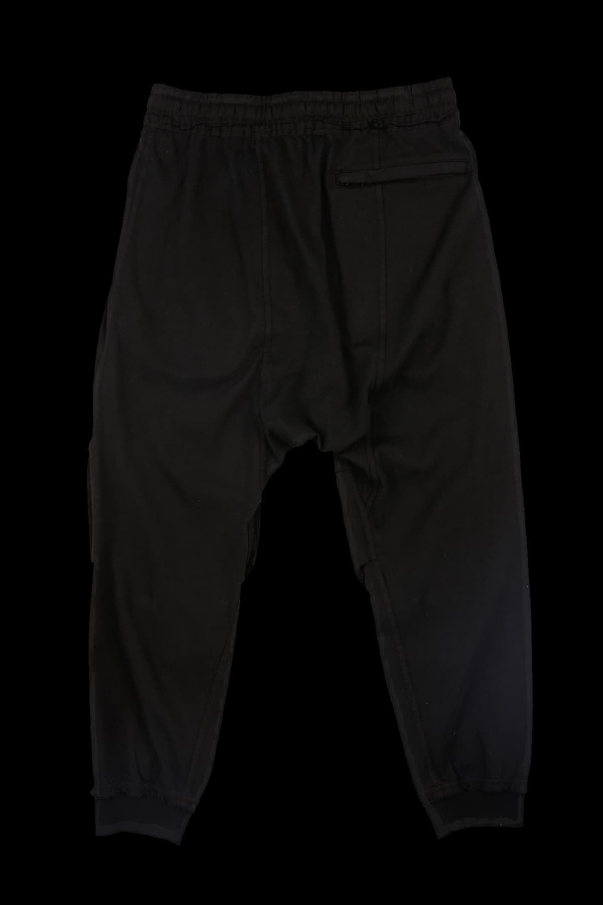 호피 스트링 밴딩 배기 팬츠