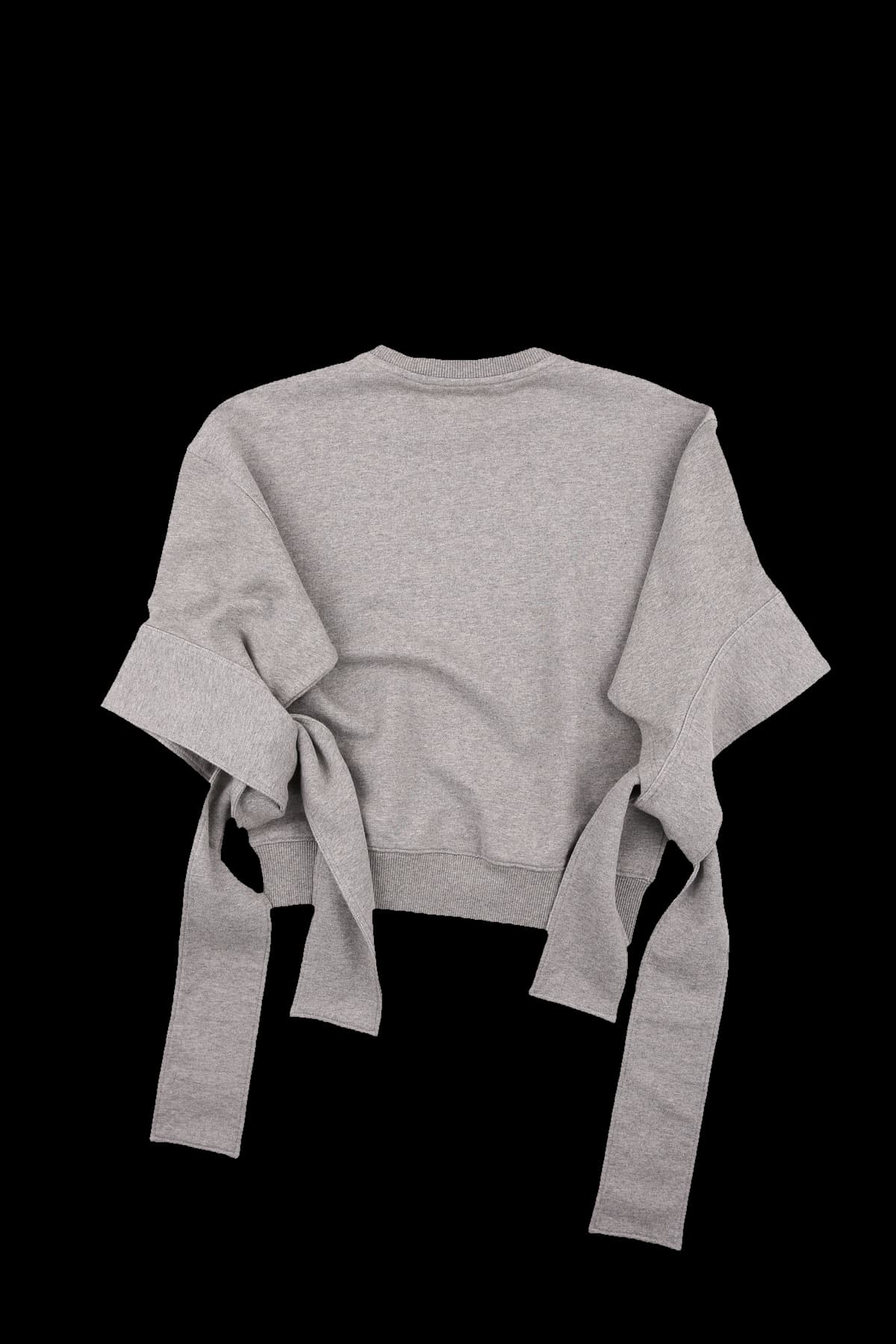 소매 포인트 반팔 맨투맨