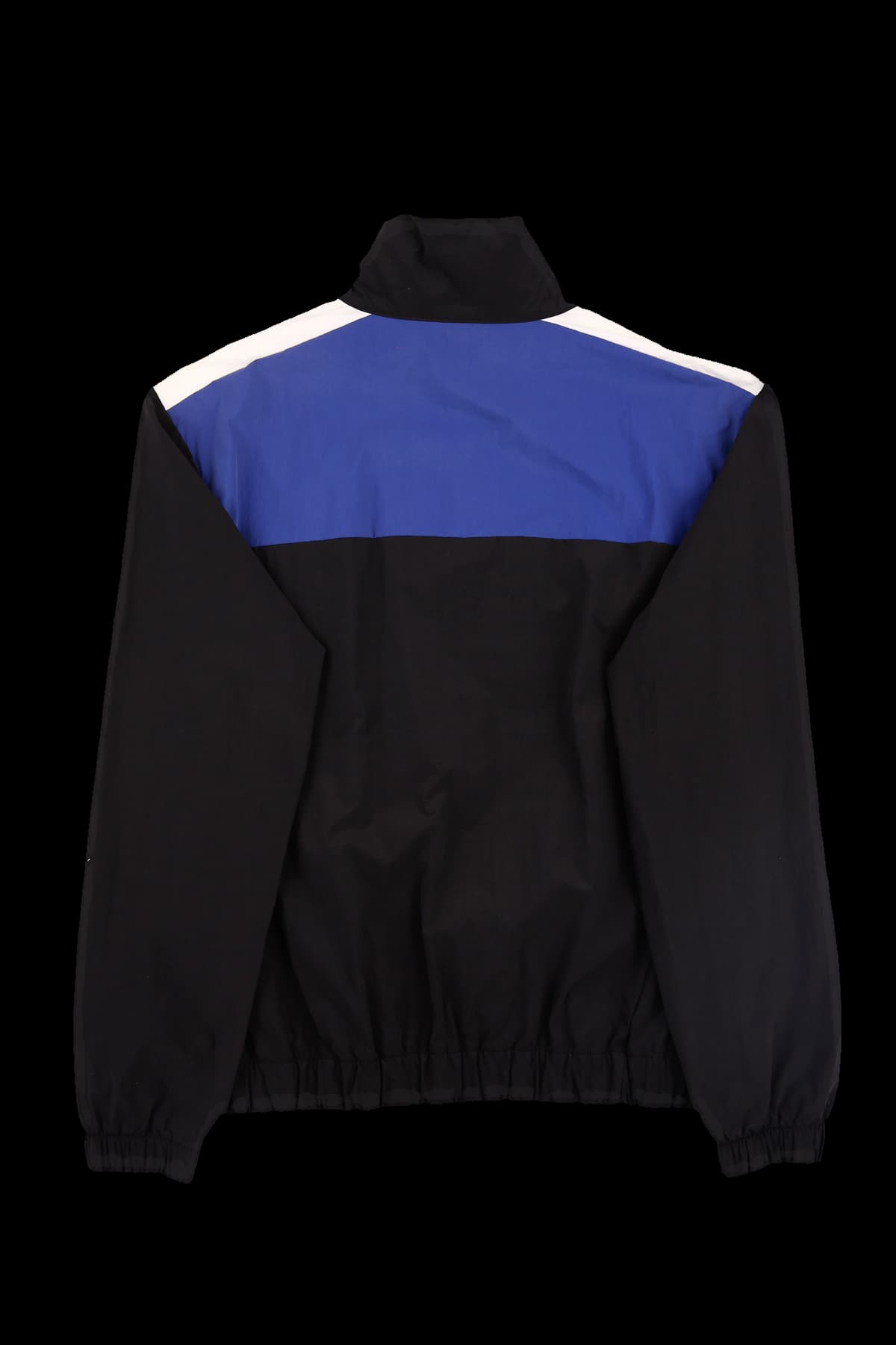 배색 집업 자켓