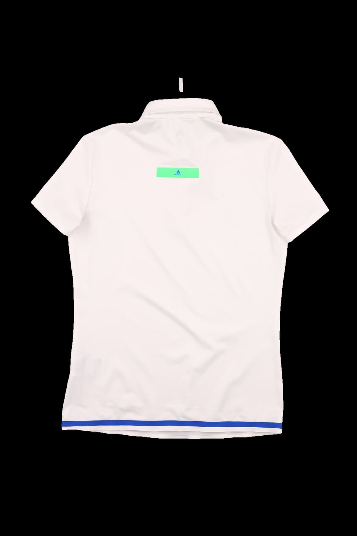 펀칭 카라 반팔 티셔츠