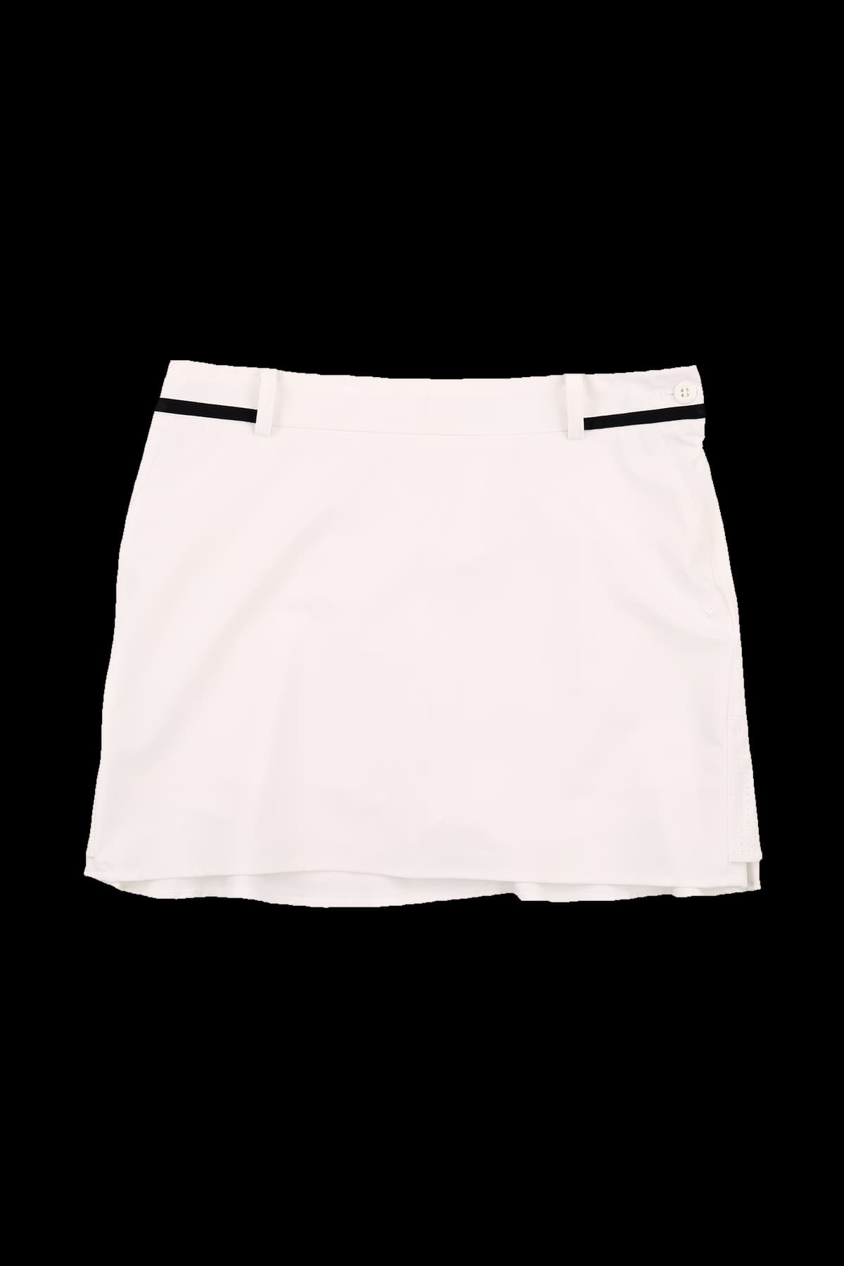 펀칭 플레어 스커트 