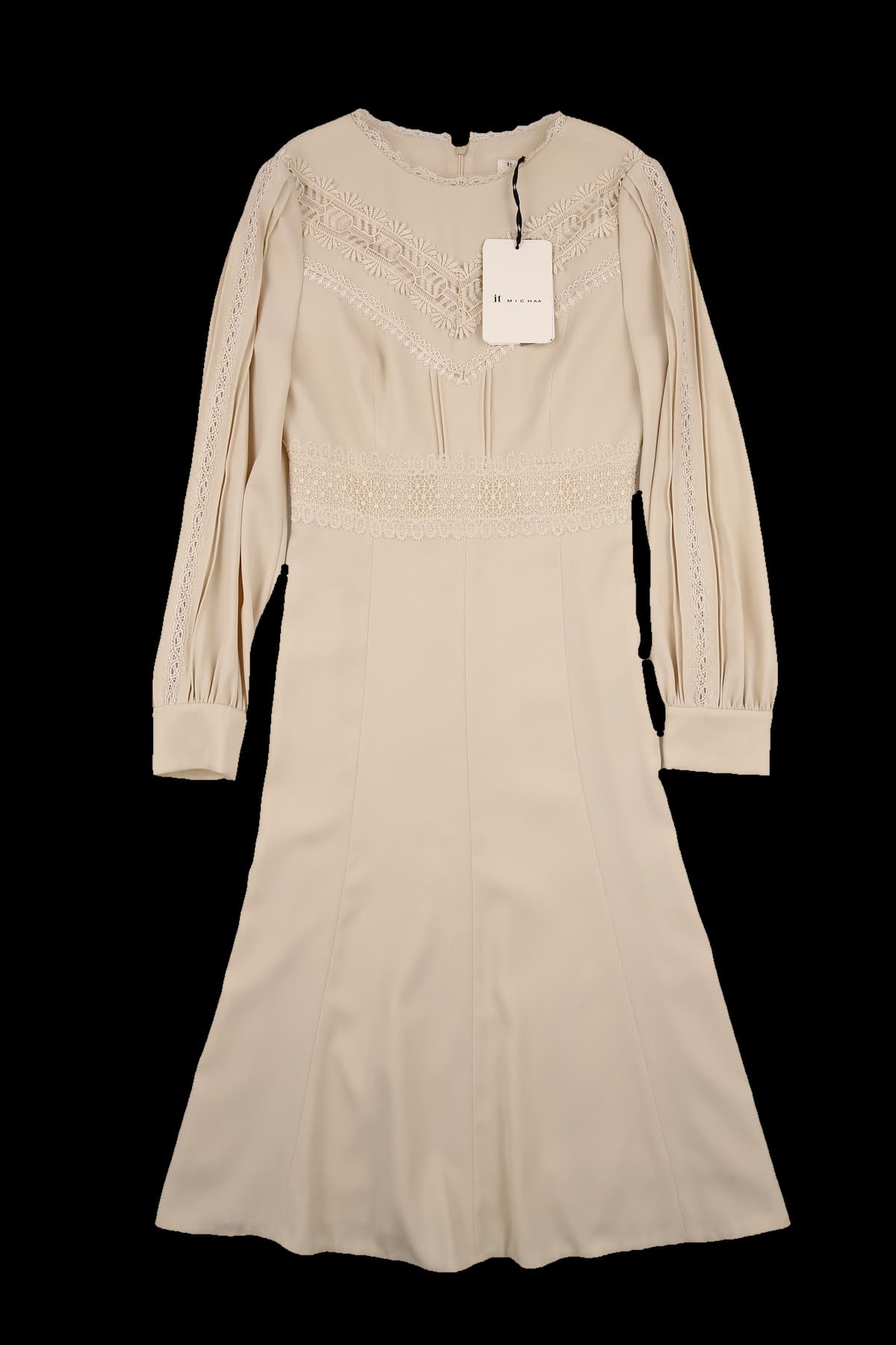 [새상품] 레이스 라인 원피스