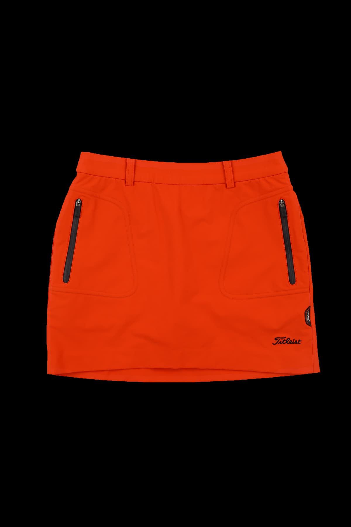 로고 포켓 스커트